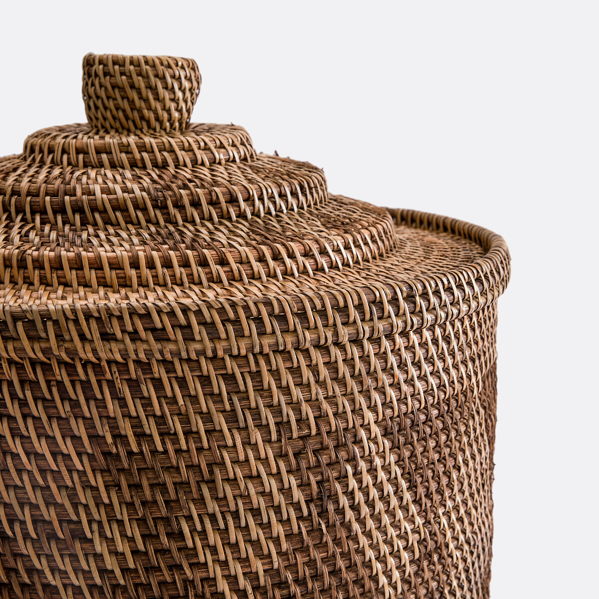 Panier en rotin tressé, Syan marron, AM.PM
