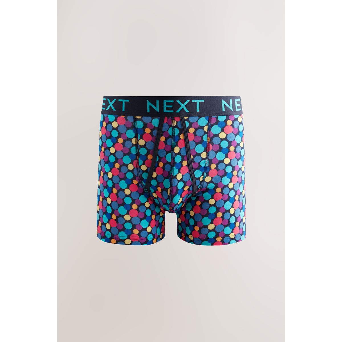 Boxers avec ouverture sur le devant rayures pop de couleur bleu marine, NEXT