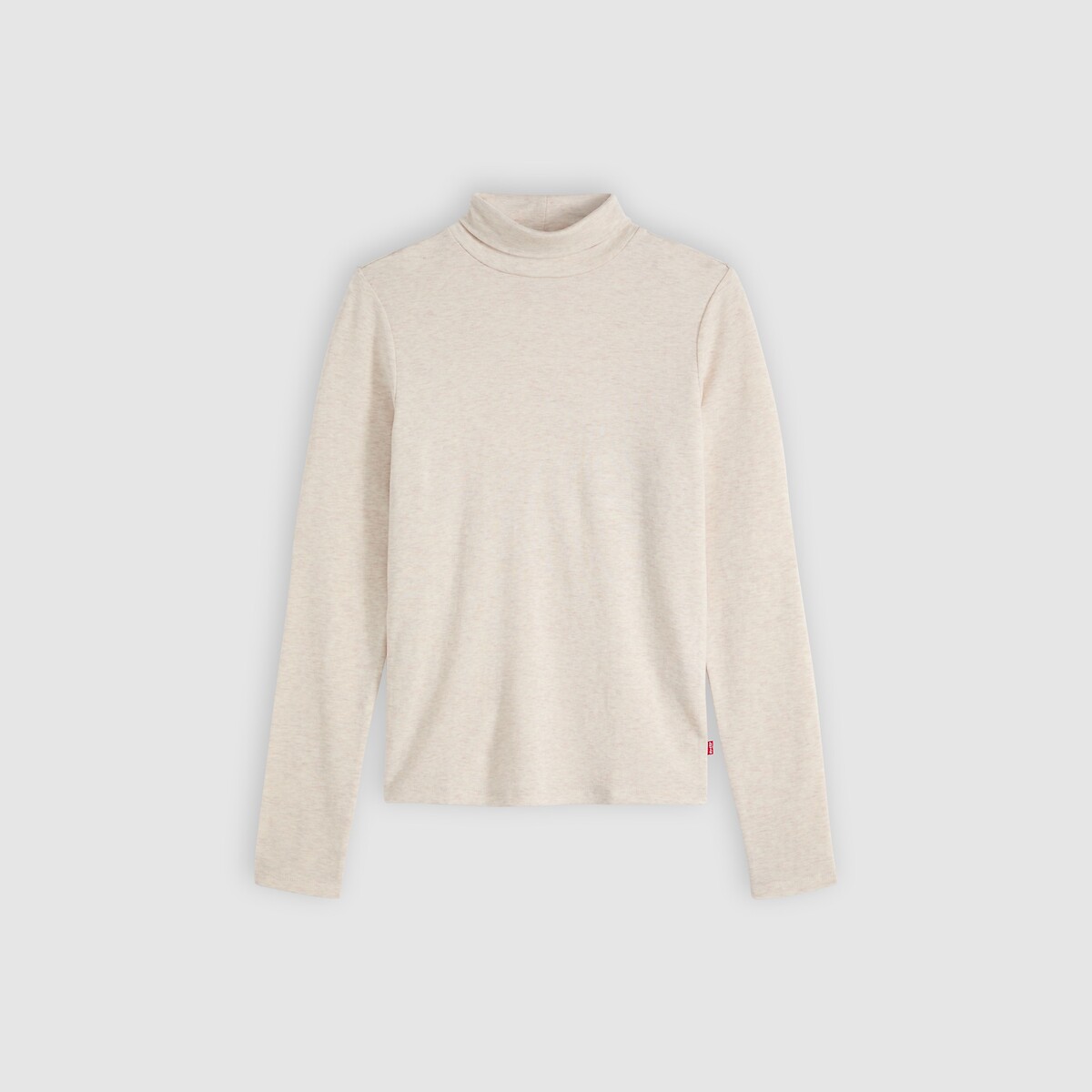 T-shirt col roulé manches longues avoine, LEVI'S