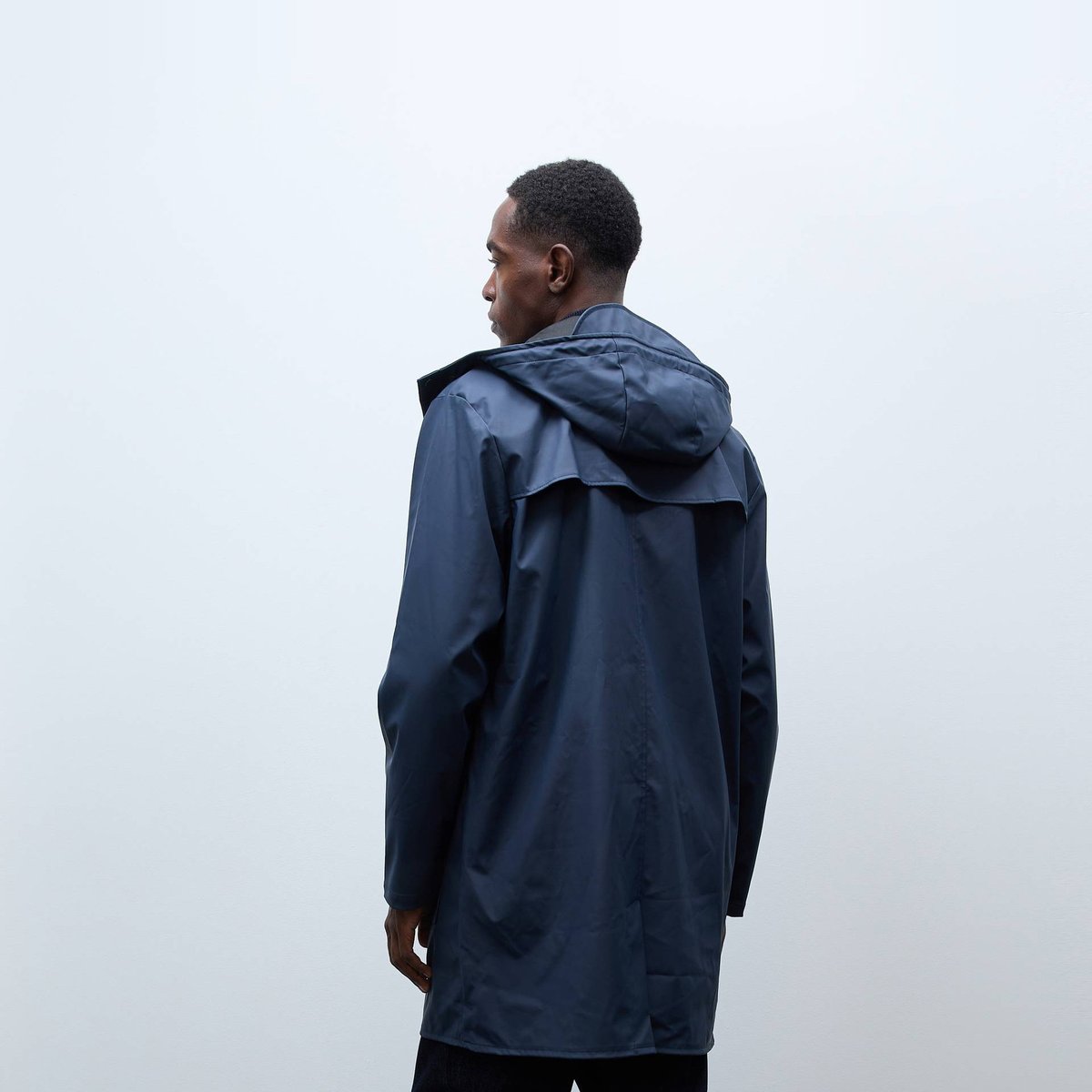 Imperméable à capuche marine, MONOPRIX