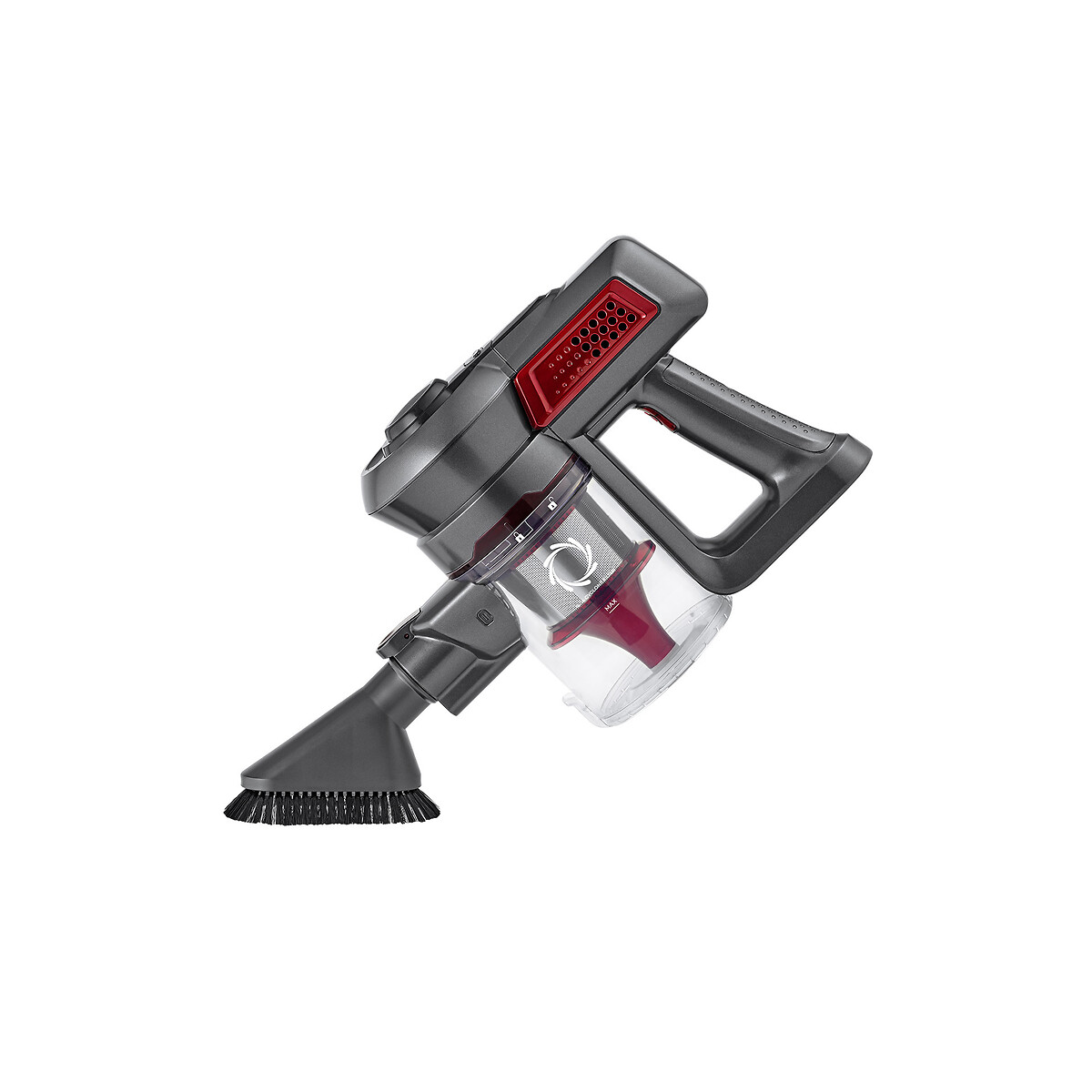 Aspirador Vertical 2 em 1 Sem Fios 22.2V 1642FL, FLAMA vermelho, FLAMA
