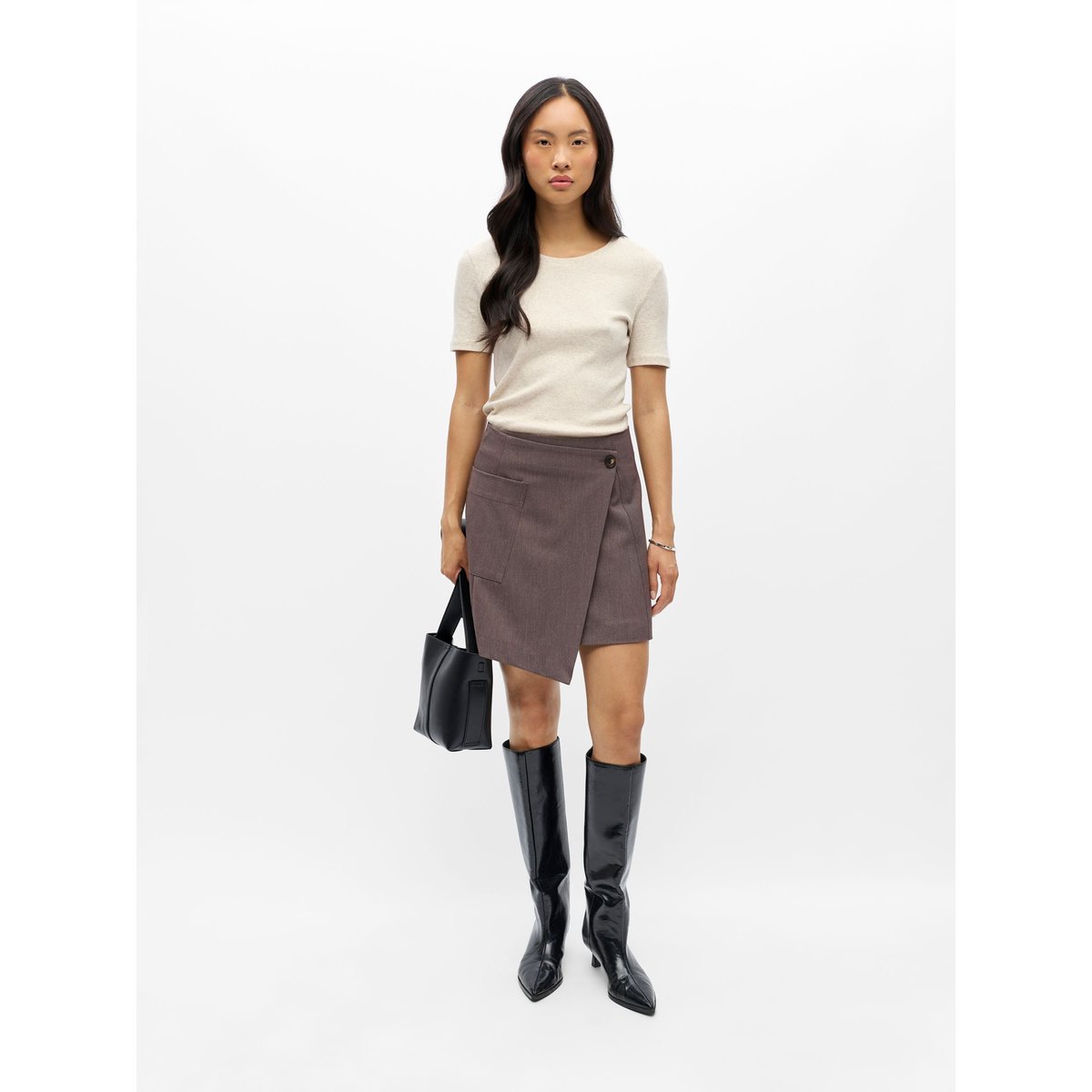 Mini-Jupe marron - seal brown1, OBJECT