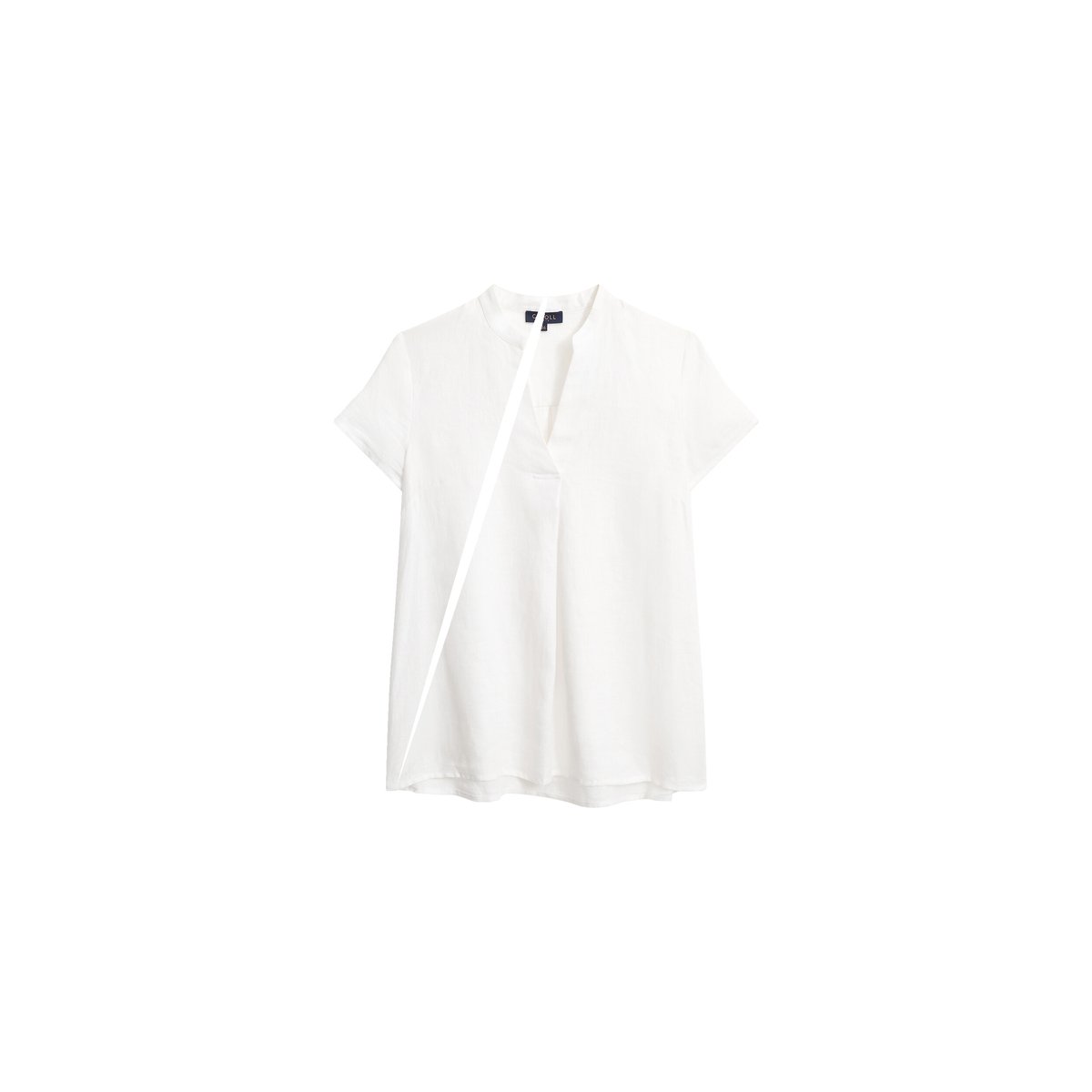 Blouse ample en lin KATB blanc, CAROLL