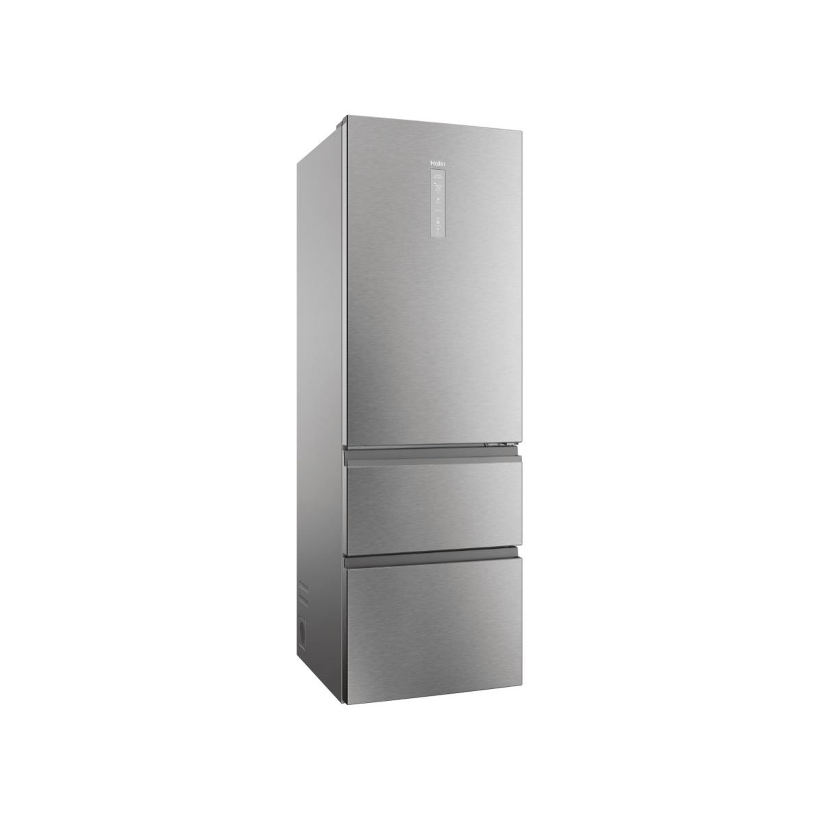 Réfrigérateur combiné HAIER HTW5618DNMG inox, HAIER
