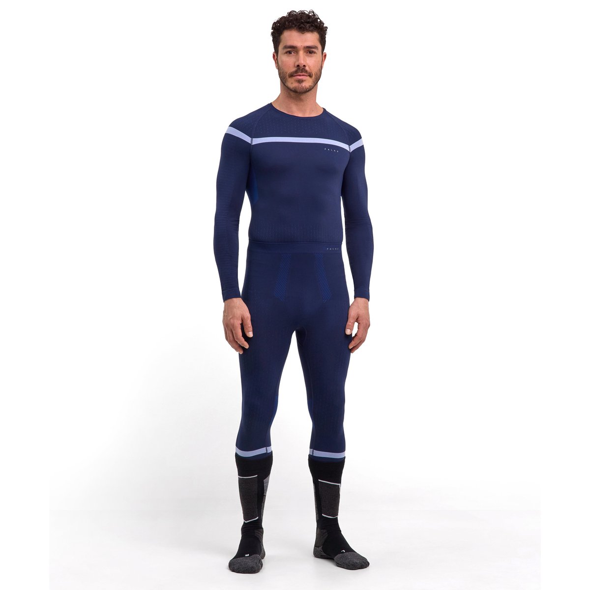 Tights 3/4 espace bleu, FALKE