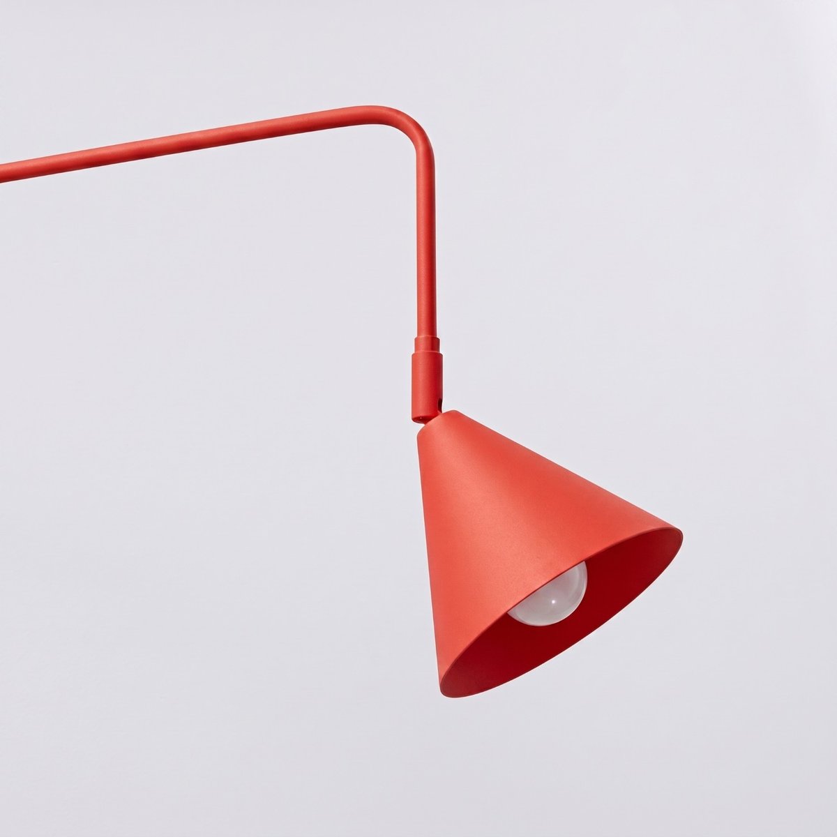 Applique murale Rouge E14 1 Nox rouge, EDEN