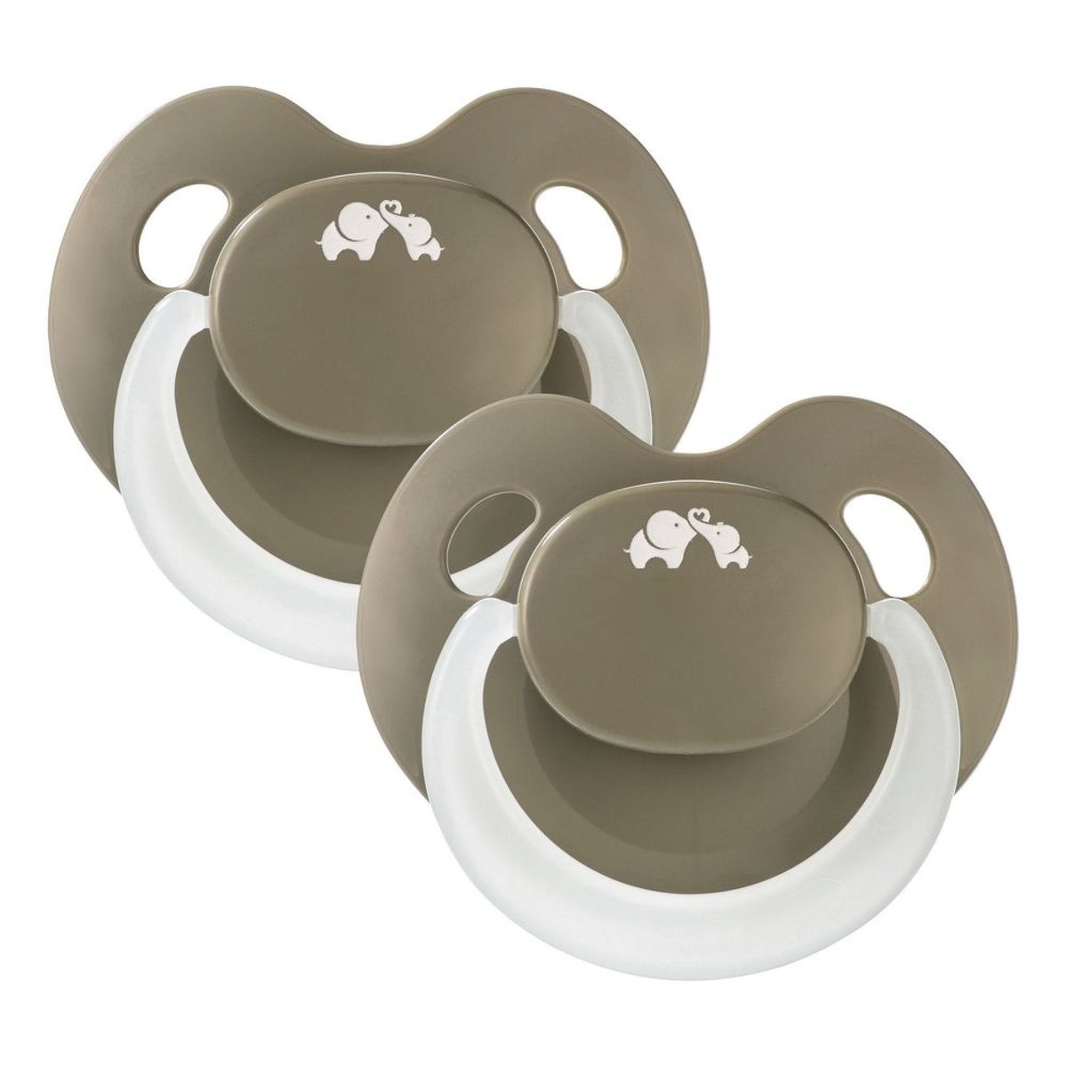 Lot de 2 sucettes Eco Physio Air Green 6 mois couleur unique, BEBECONFORT