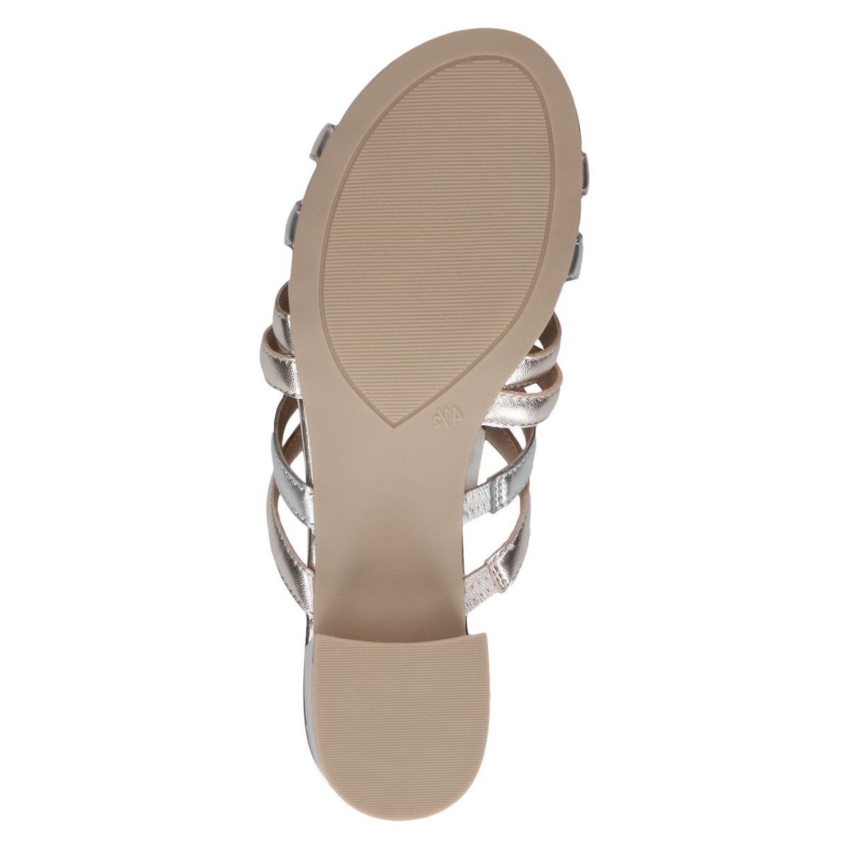 Mule en cuir métallique, CAPRICE