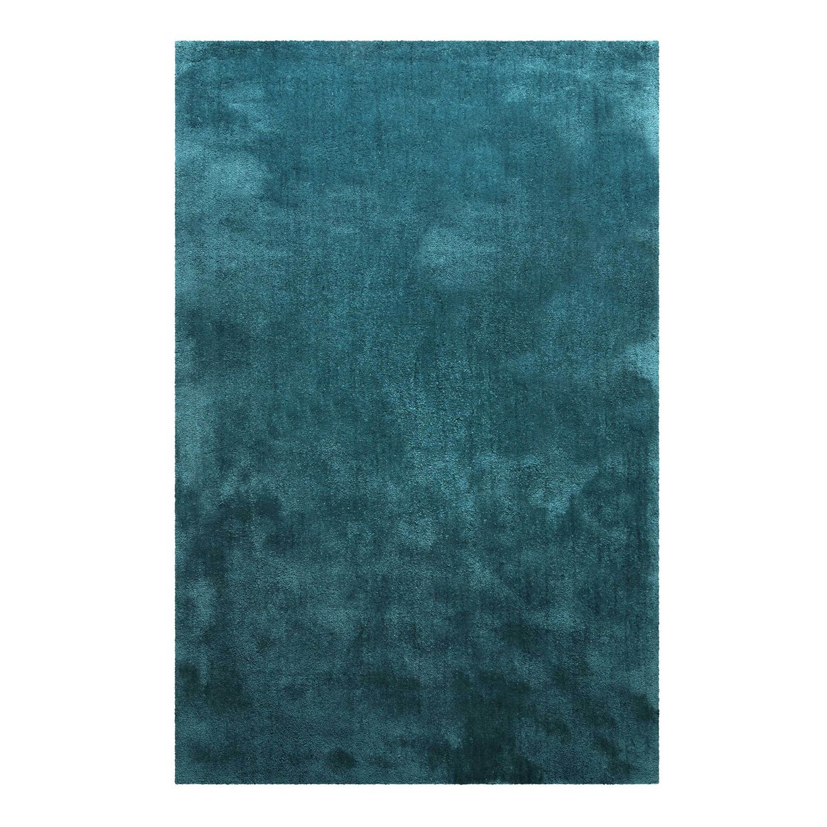 Tapis à poils longs doux pour salon , PISA turquoise/petrol, HOMIE LIVING