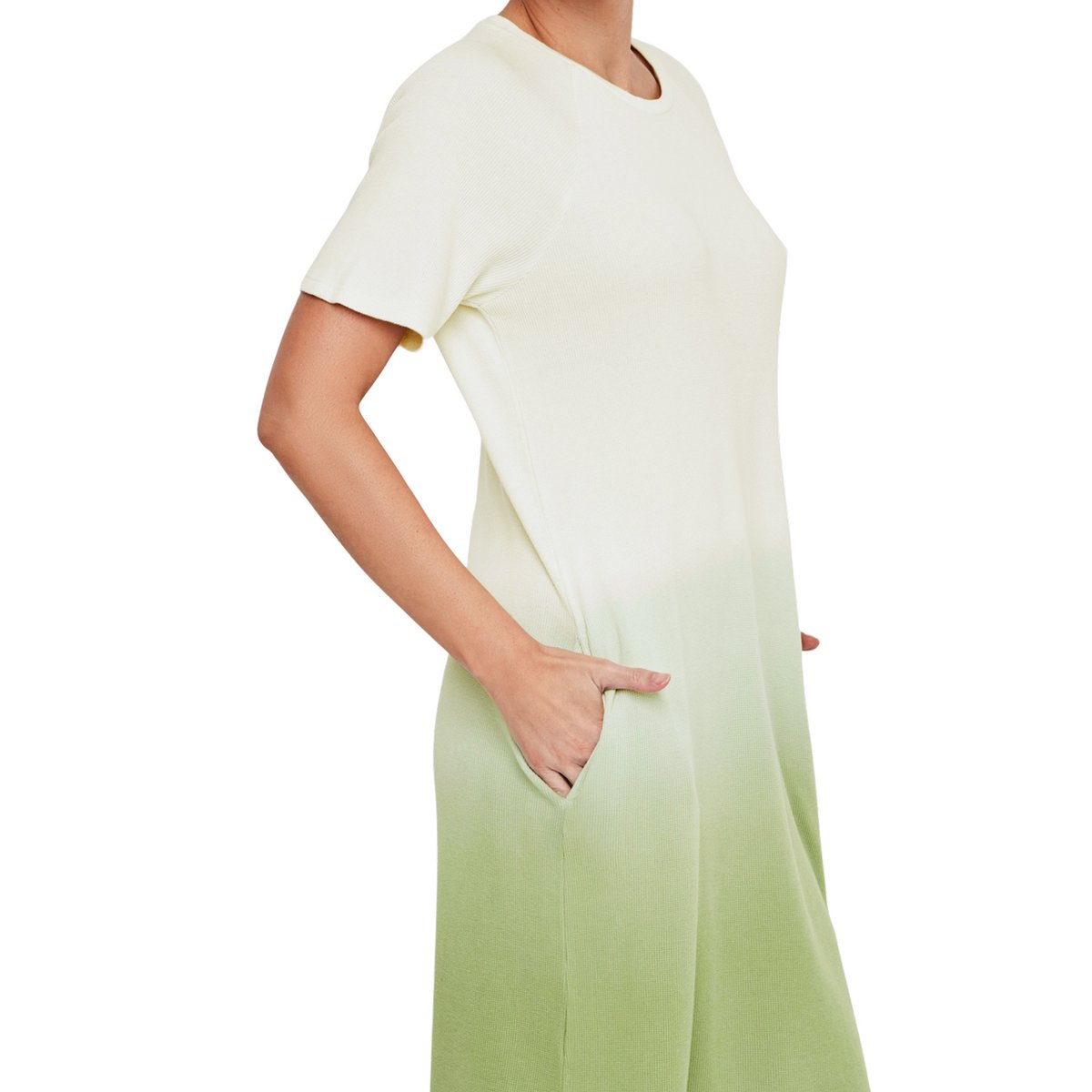 Chemise de nuit manches courtes HOMEWEAR P118 vert, SELMARK