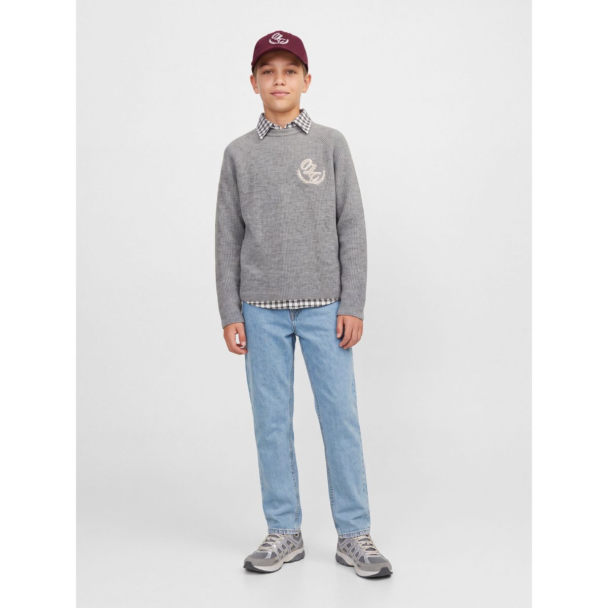 Jean Coupe Décontractée blue denim 1, JACK & JONES JUNIOR