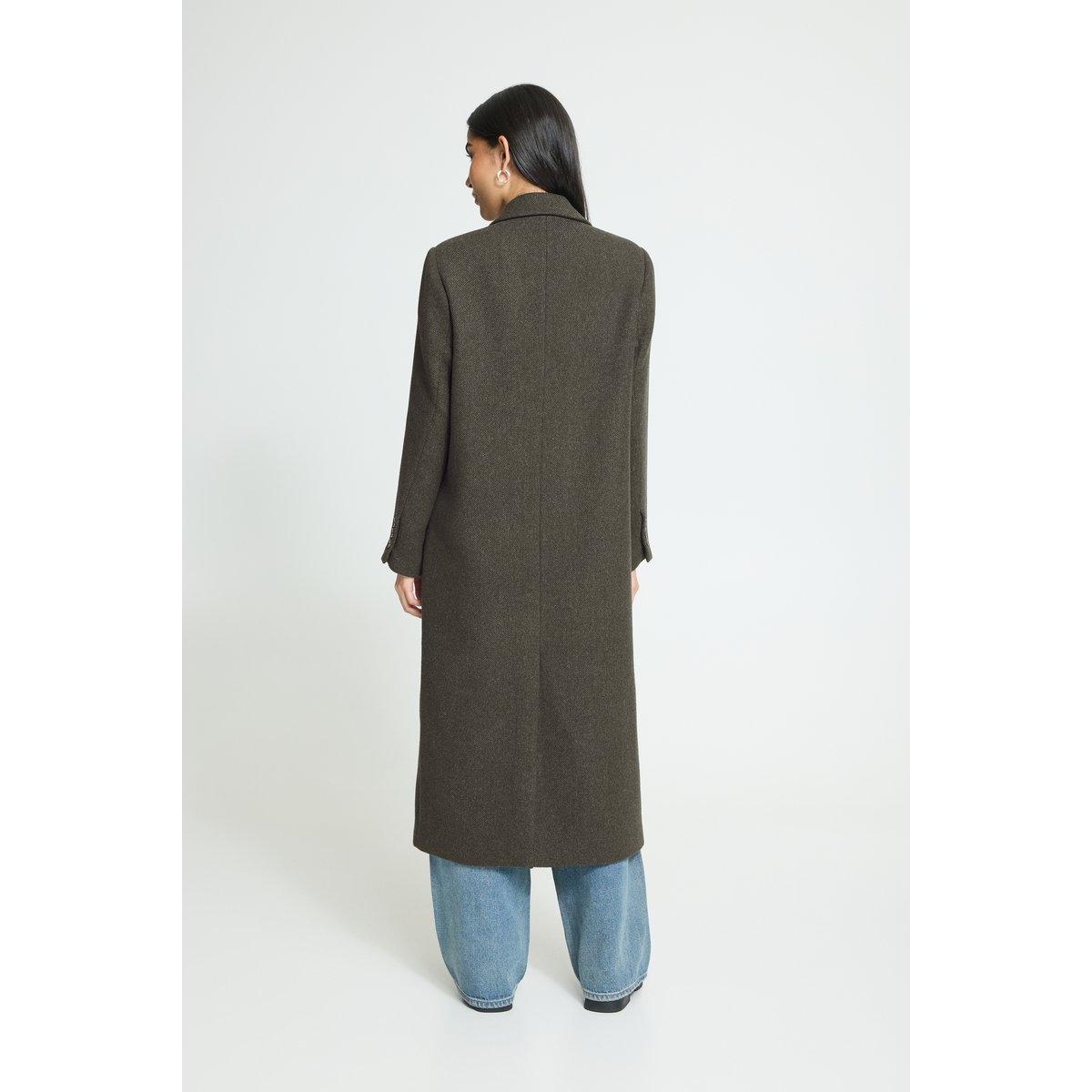 Veste d'extérieur vert rosin melange, ICHI