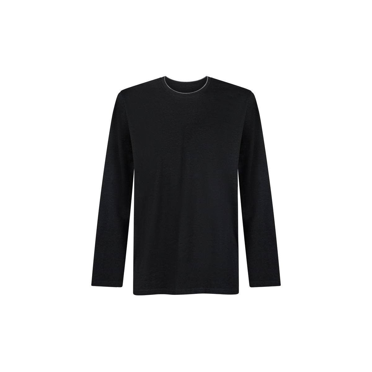 Pyjama pantalon top manches longues Titan noir, LISCA