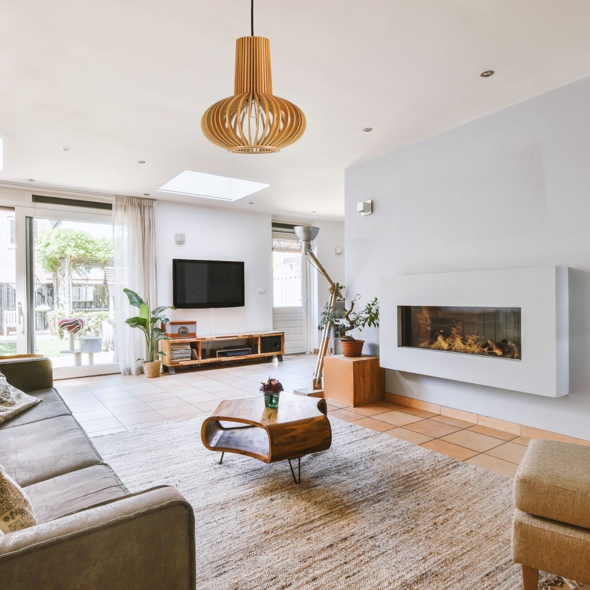 Suspension    CITRUS marron, IDEAL LUX