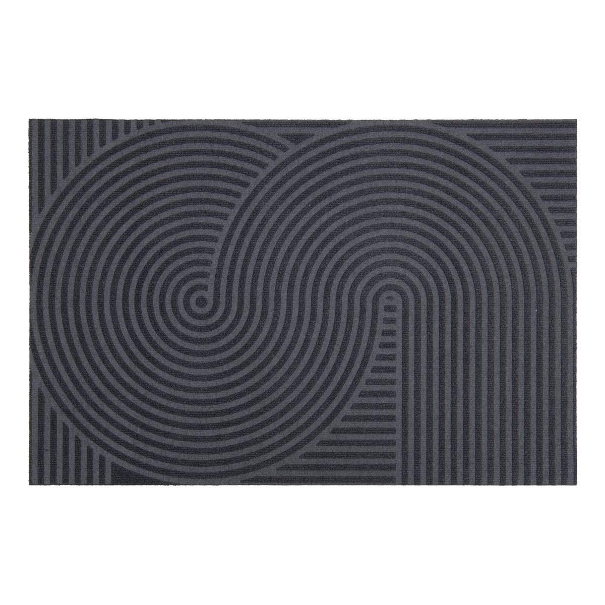 Paillasson 60 x 90 cm noir, 5FIVE SIMPLY SMART