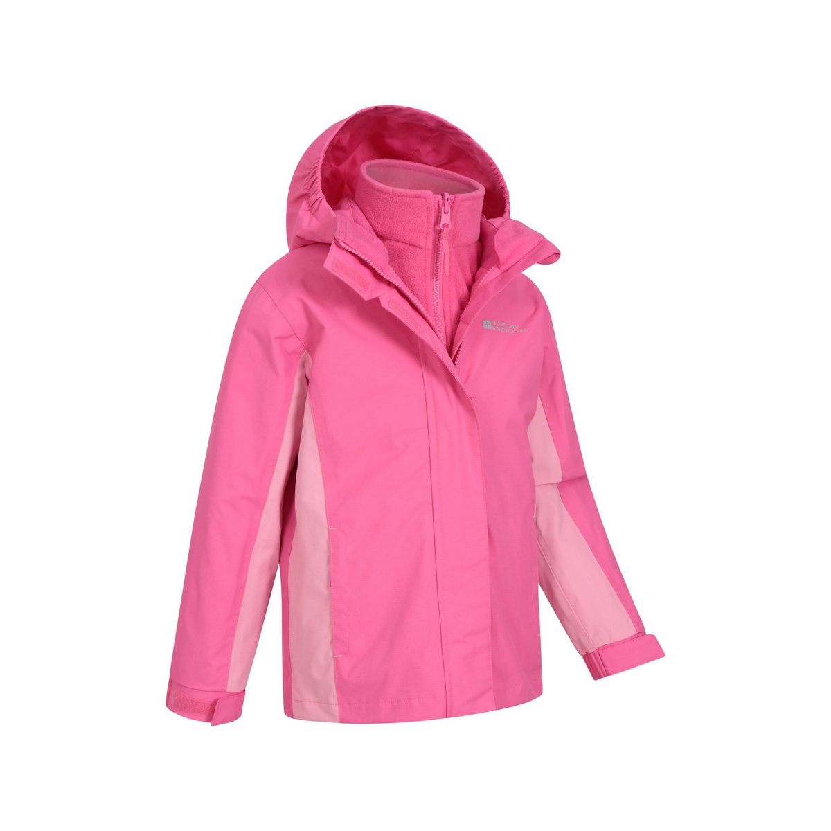 Veste imperméable LIGHTNING rose clair, MOUNTAIN WAREHOUSE