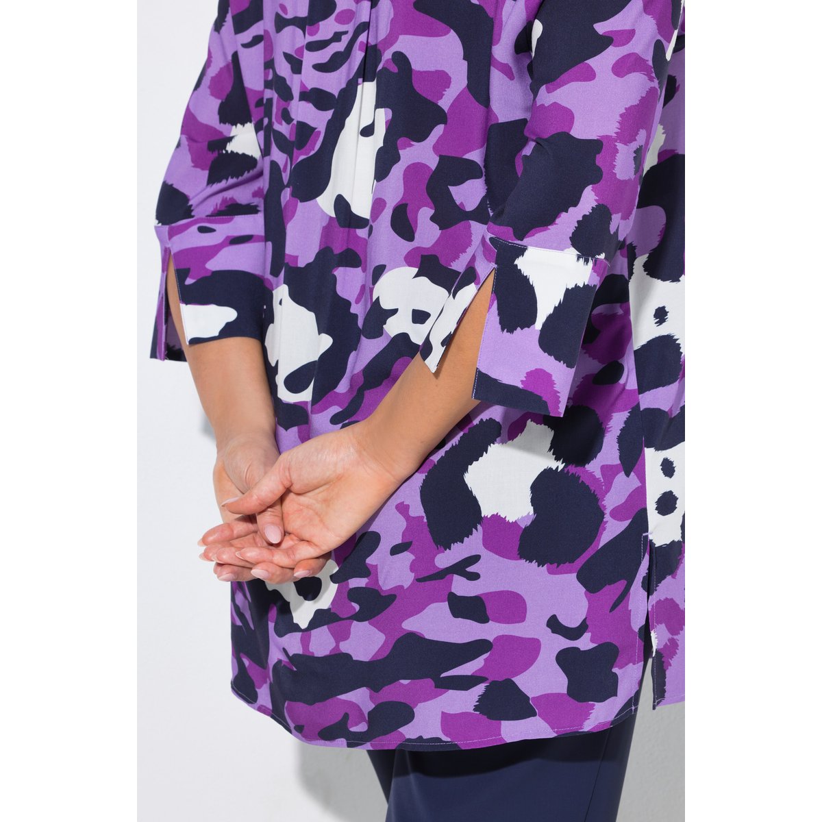 Tunique motif animal violet clair, ULLA POPKEN