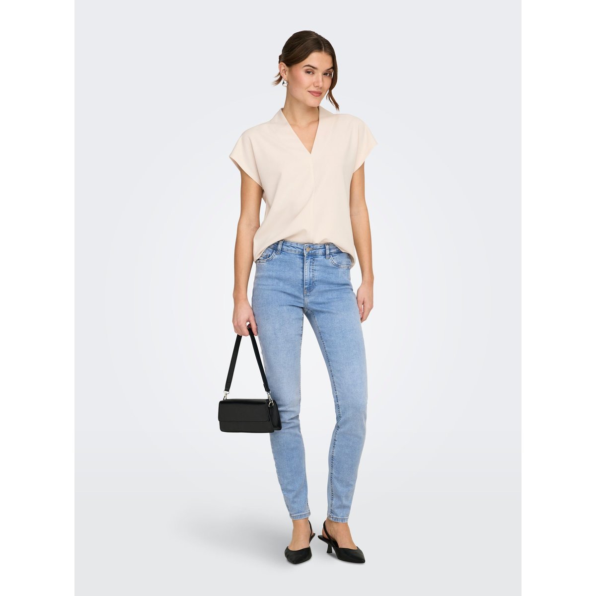 Jean Skinny light blue, JDY