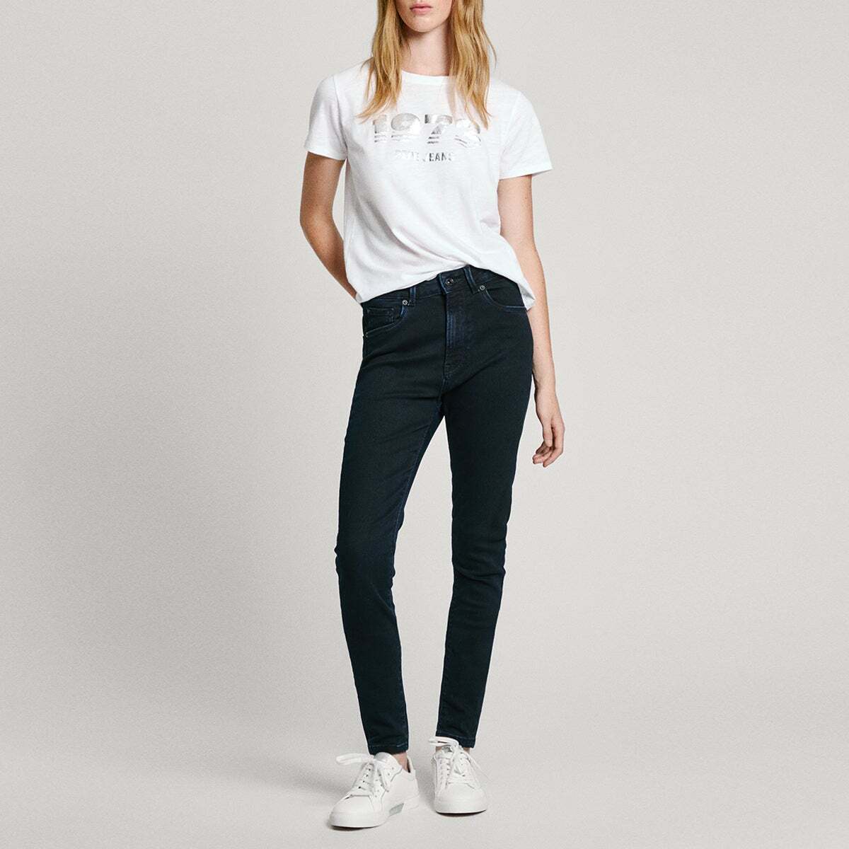 Jean Coupe Super Skinny, Taille Moyenne jean, PEPE JEANS
