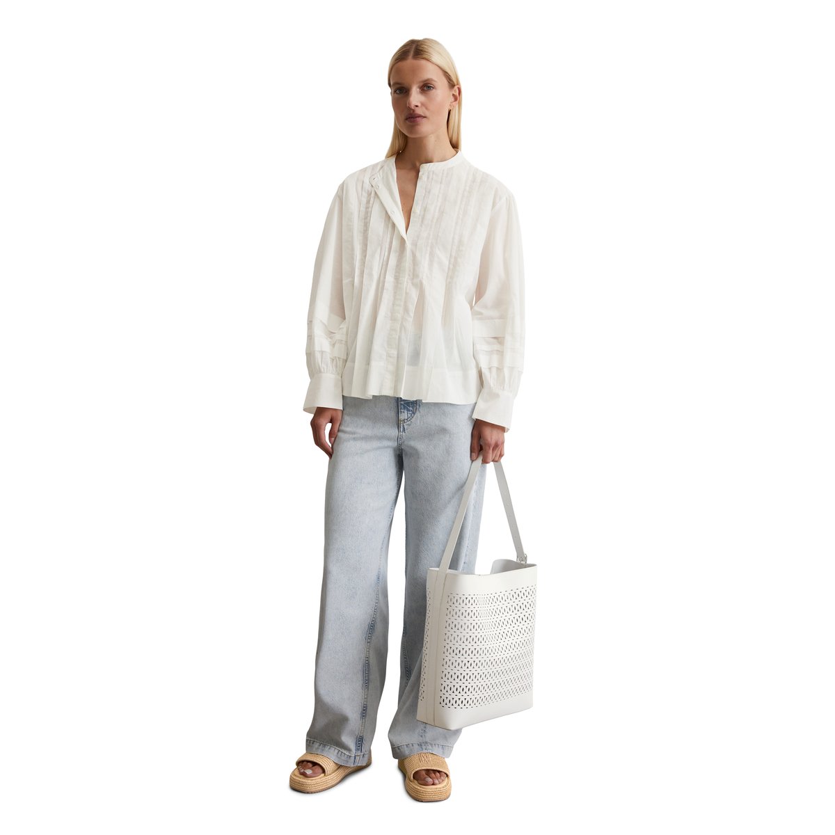 Hobo Bag moyen avec pochette intérieure amovible beige, MARC O'POLO