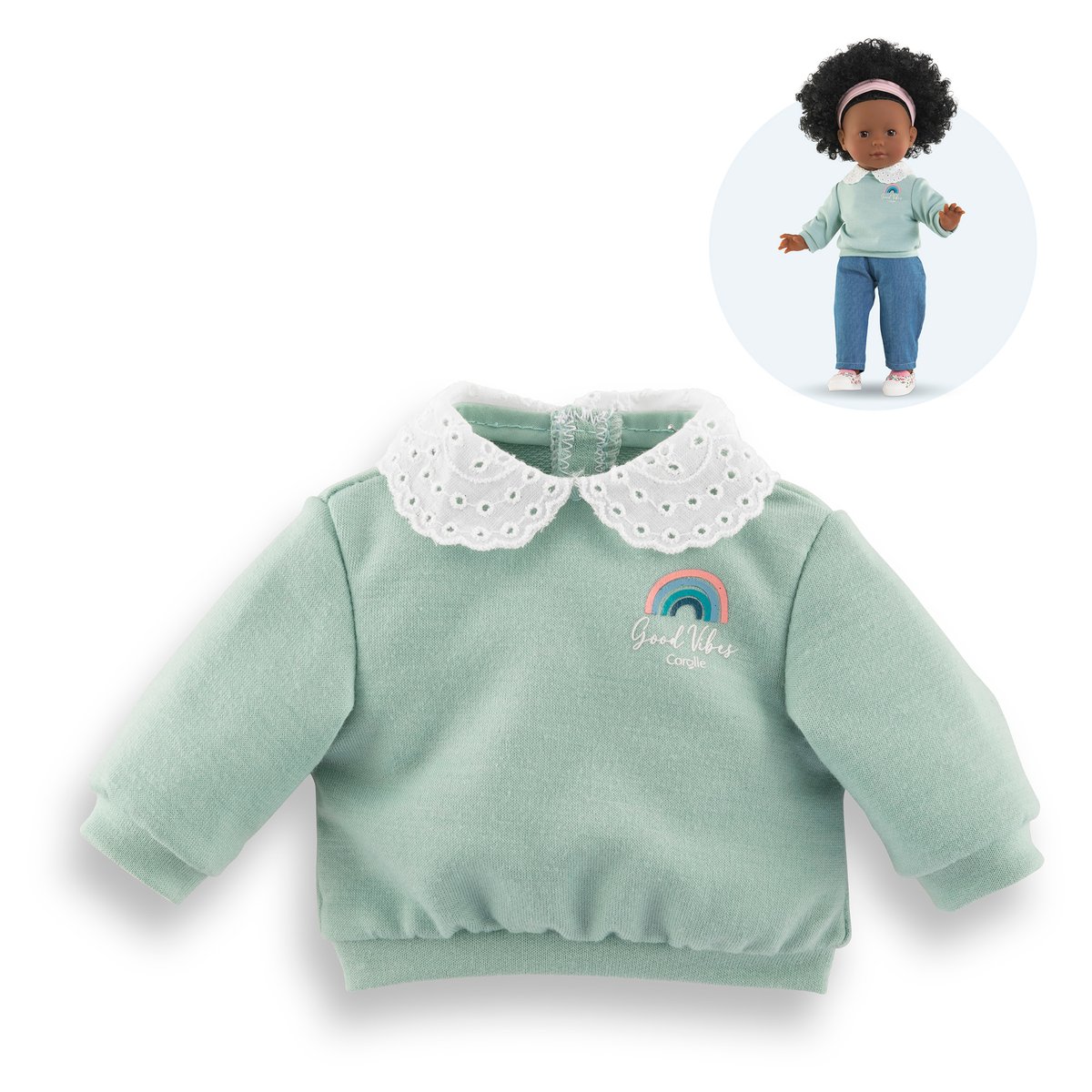 Sweat pour poupée ma Corolle couleur unique, COROLLE