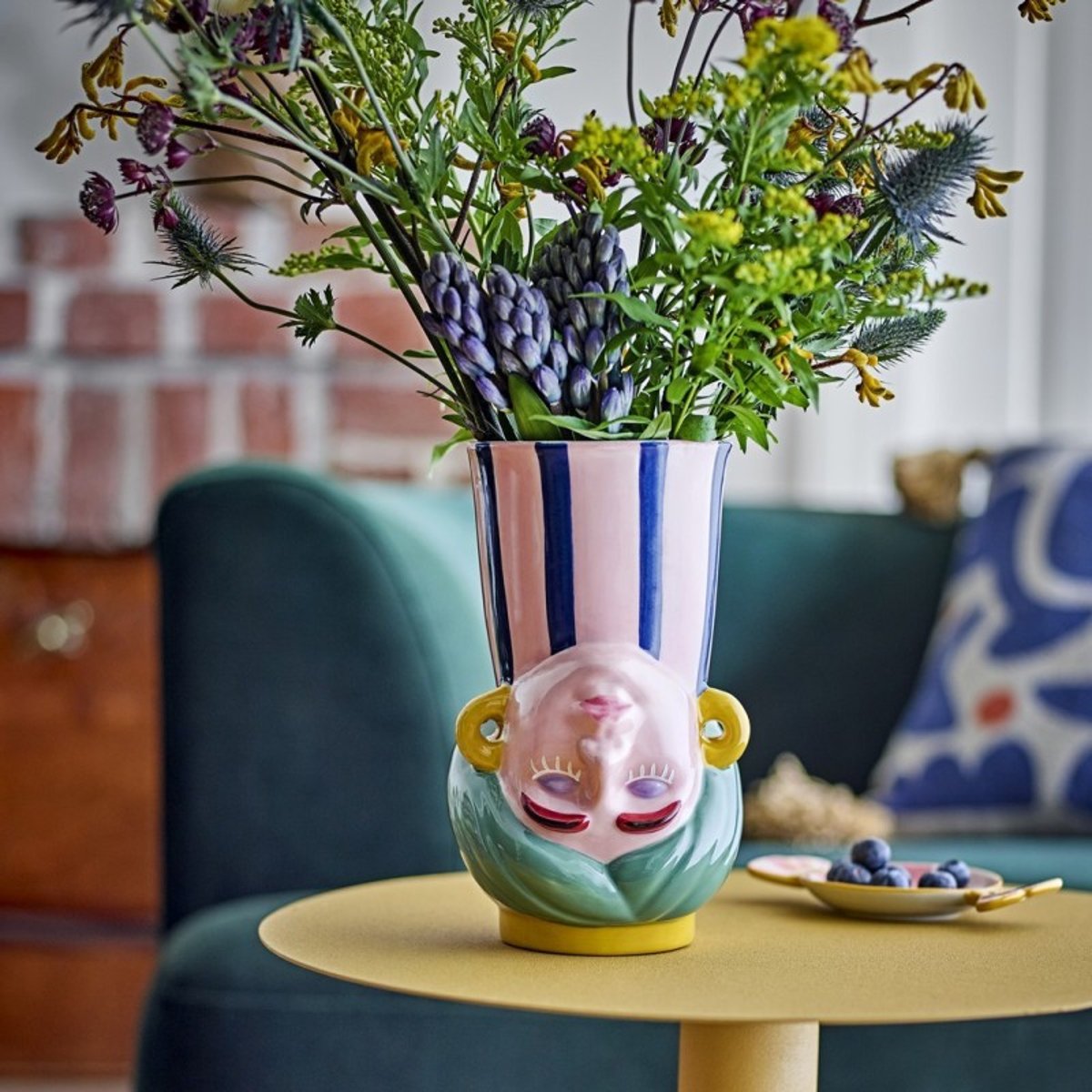 Vase original céramique  Miss Jody multicolore, BLOOMINGVILLE