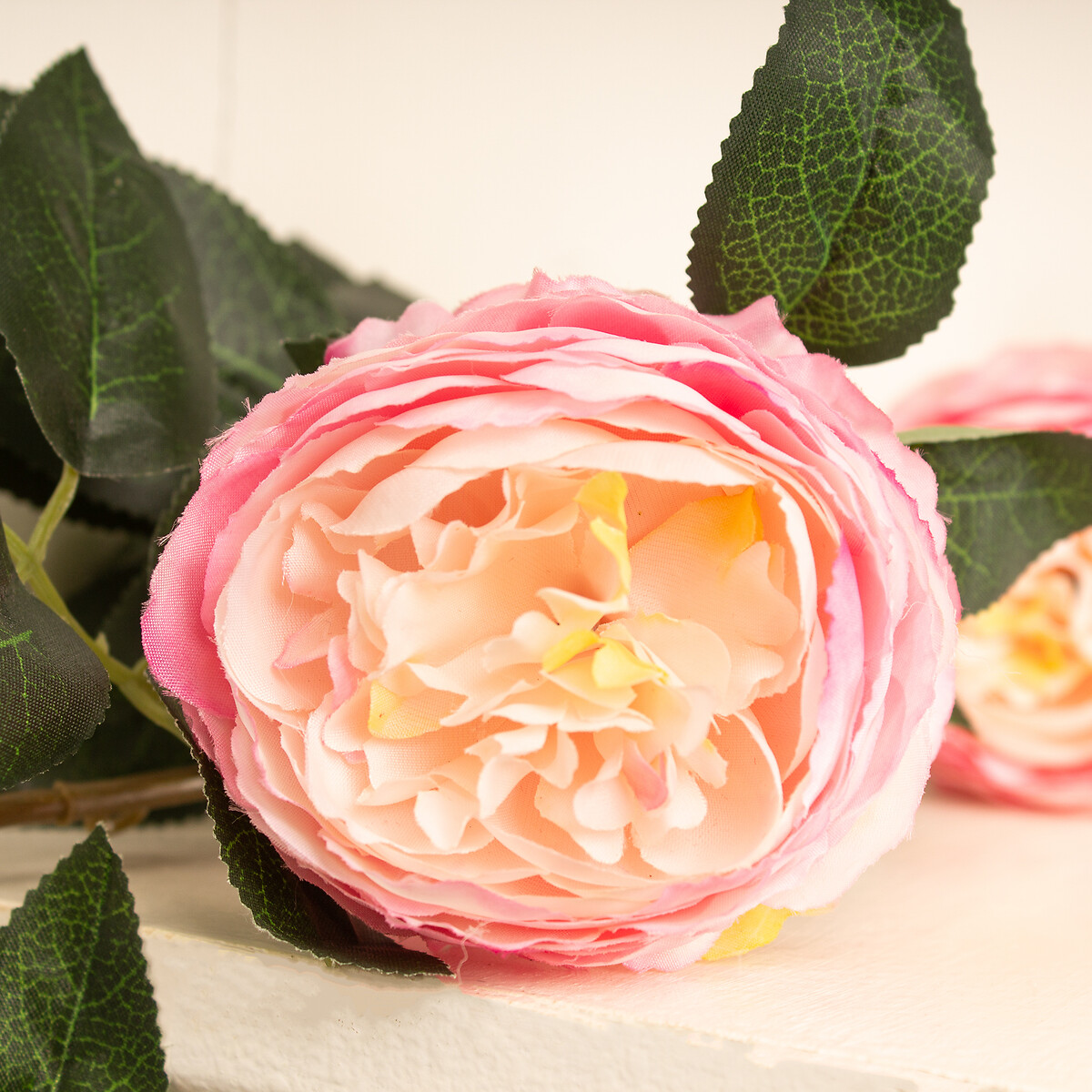 180cm Artificial Camellia Rose Garland pink, SO'HOME