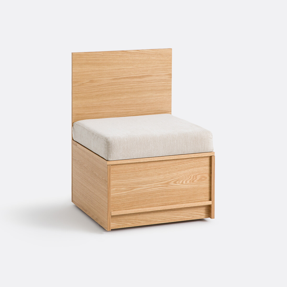 Banco de mesa, L60 cm, Senssia cor carvalho, LA REDOUTE INTERIEURS