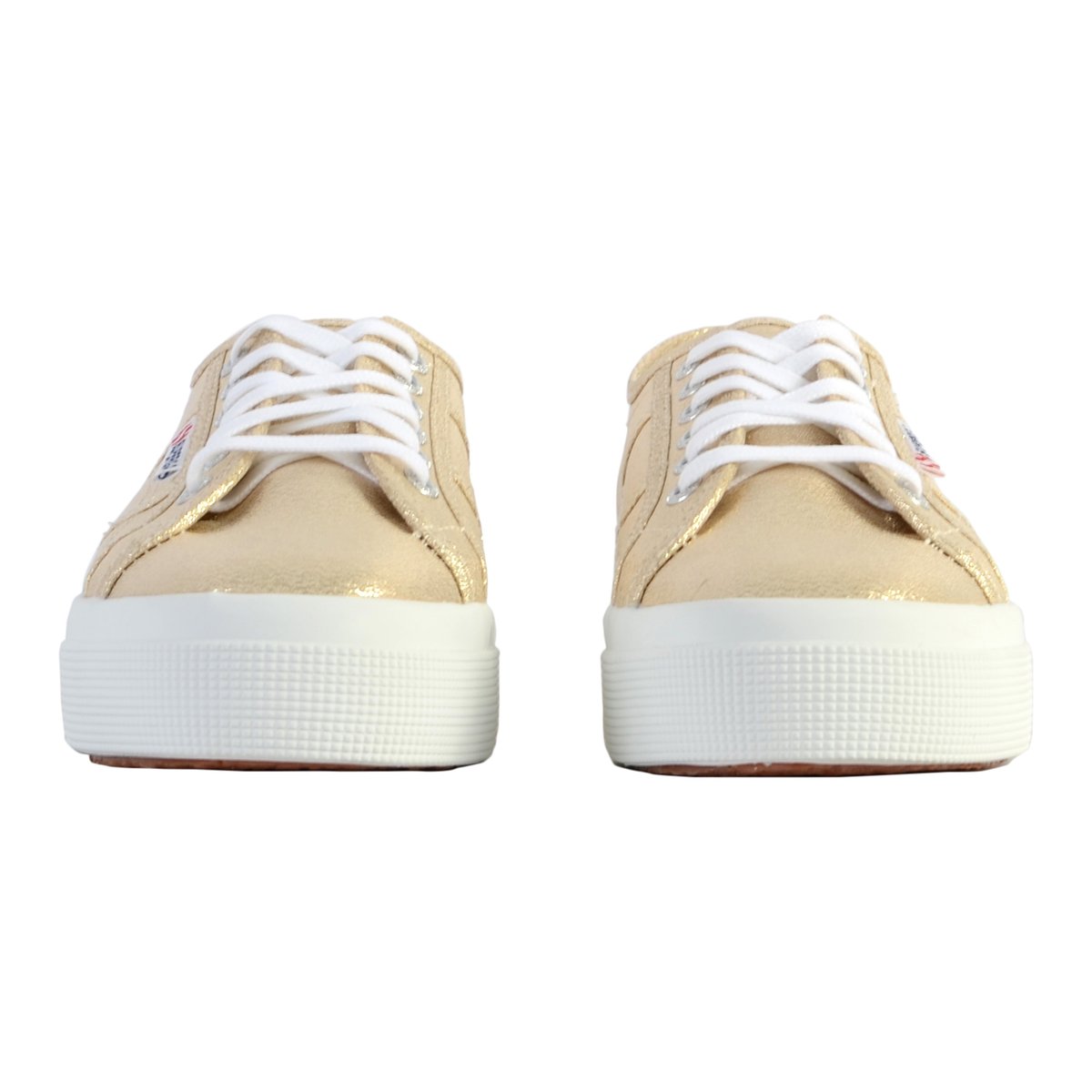 Basket à Lacets Superga 2730 Lame jaune doré, SUPERGA
