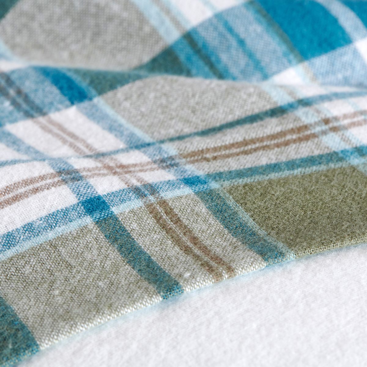 Drap Plat Flanelle Tissé-teint - HIGHLANDS motifs, TRADITION DES VOSGES