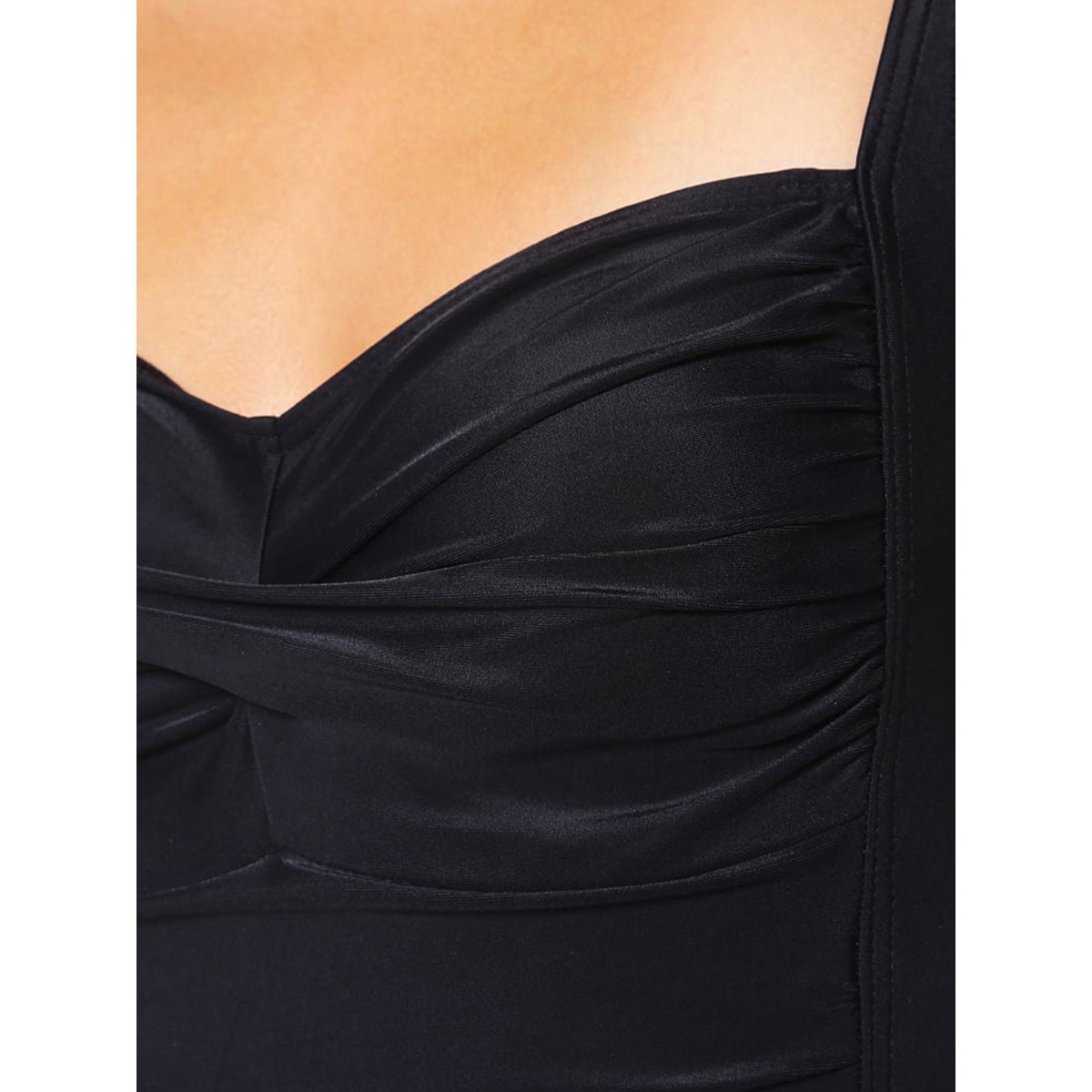 Maillot de bain amincissant 1 pièce TK-5 noir B à E noir, LASCANA