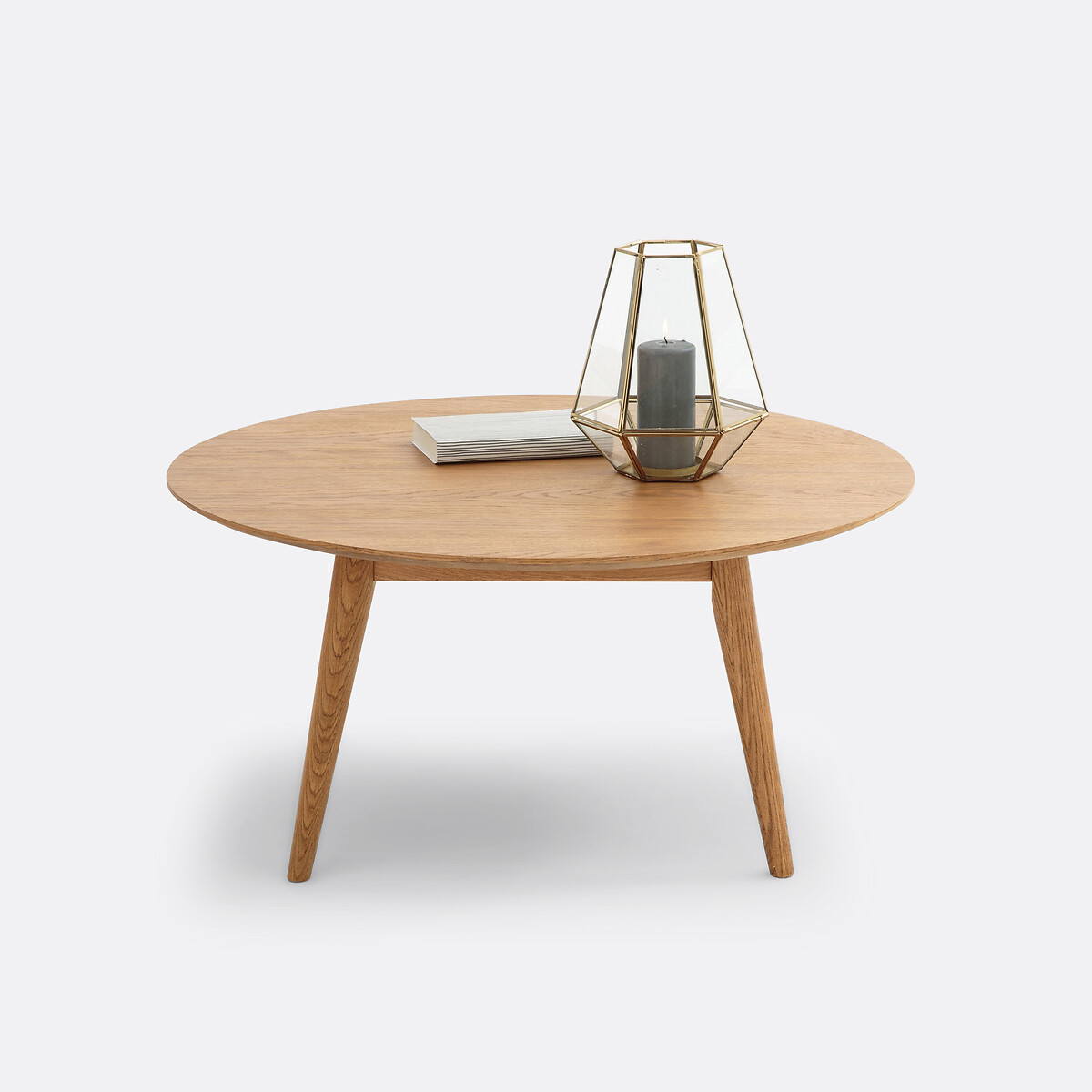 Mesa de centro vintage, QUILDA carvalho, LA REDOUTE INTERIEURS