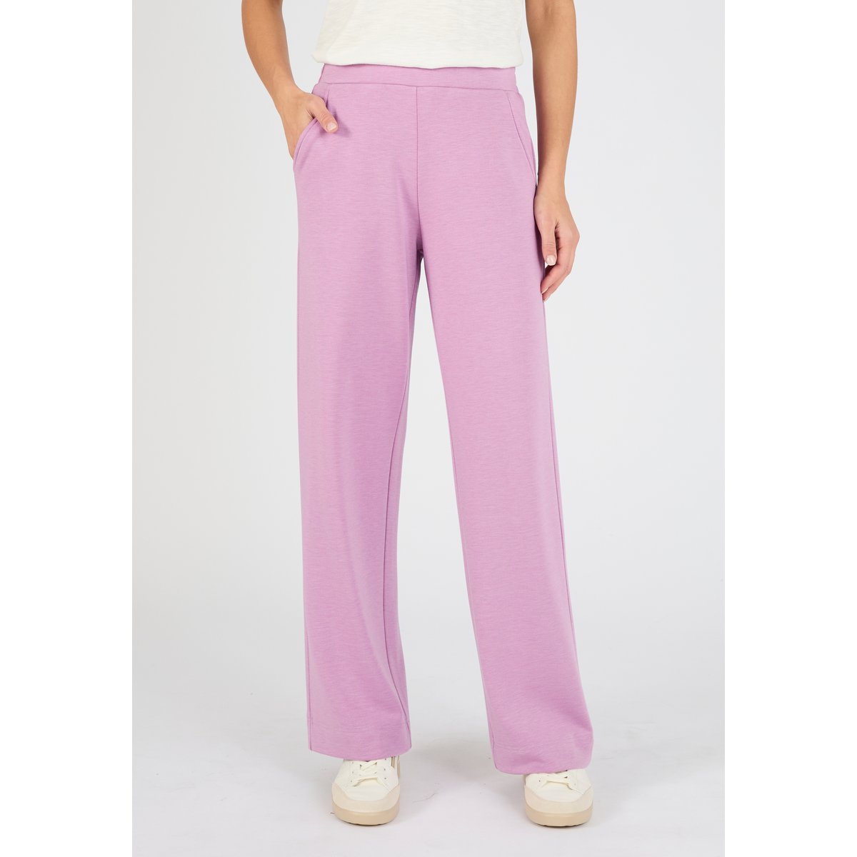 Pantalon large Thermolactyl rose parme, DAMART