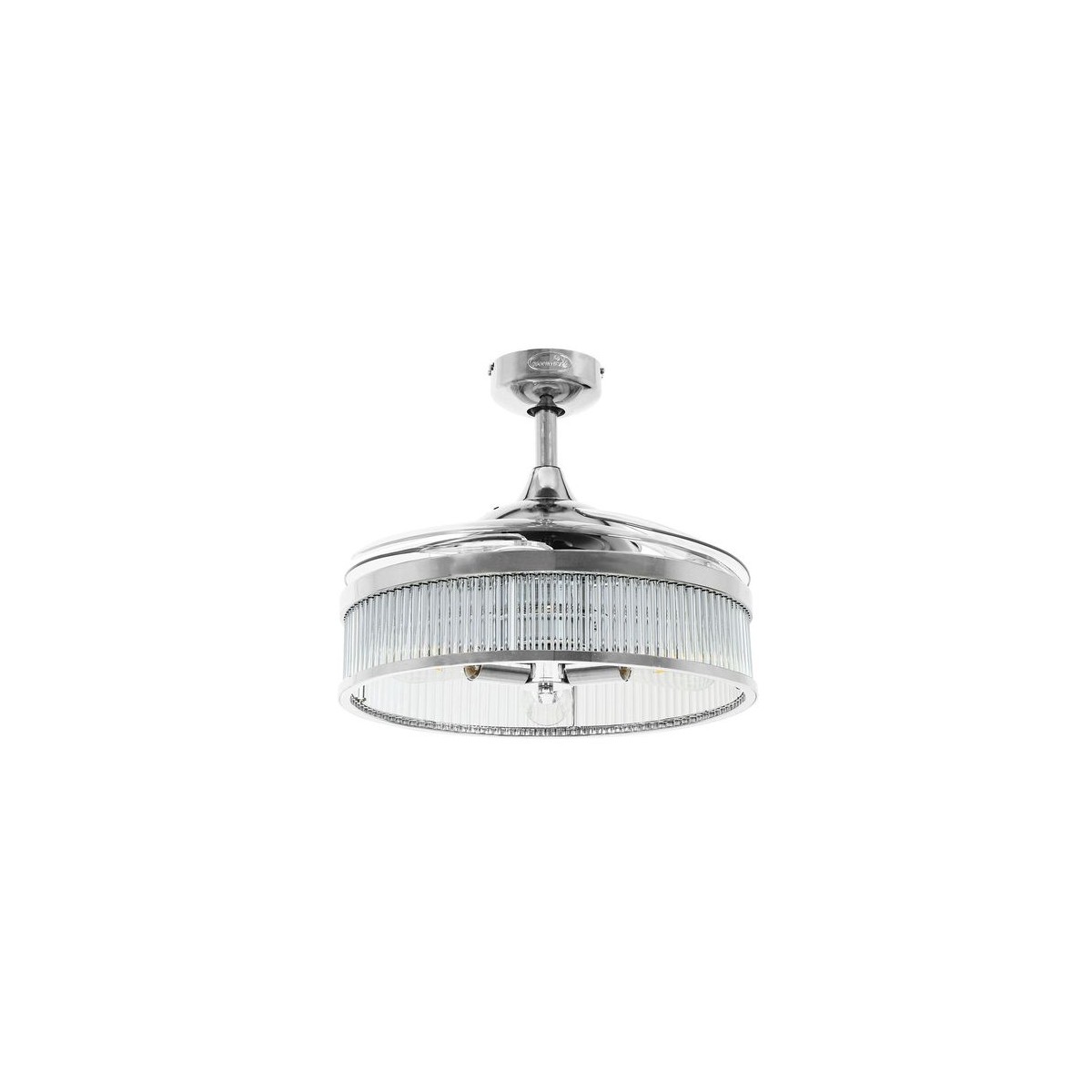 Ventilateur plafond CORBELLE gris - gris, BOUTICA-DESIGN