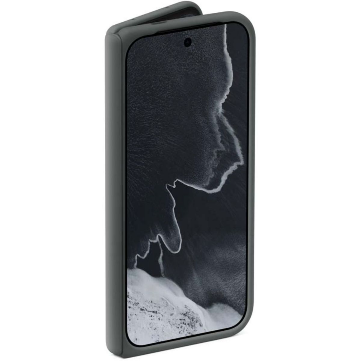 Coque Pixel 11 Pro Fold Noir Volcanique couleur unique, GOOGLE