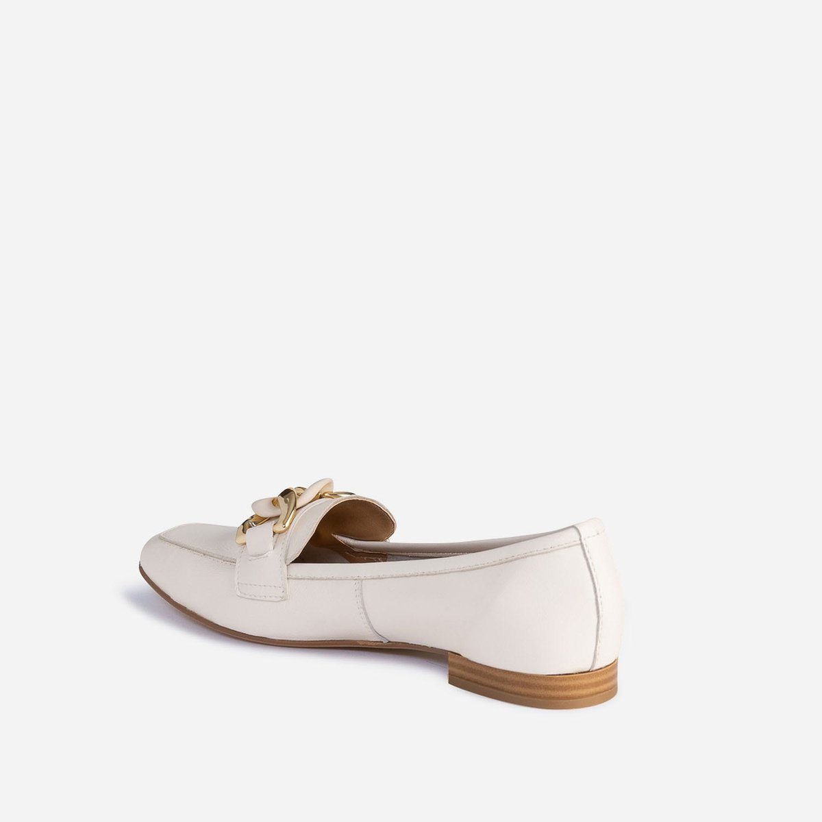 Mocassin en cuir FOGONY creme, ERAM