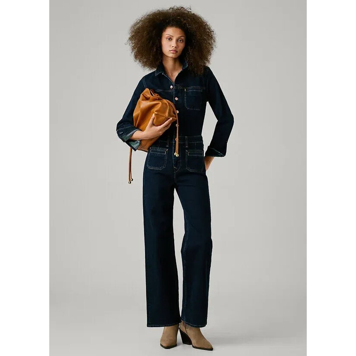 Kim Denim Boilersuit untreated denim, PEPE JEANS