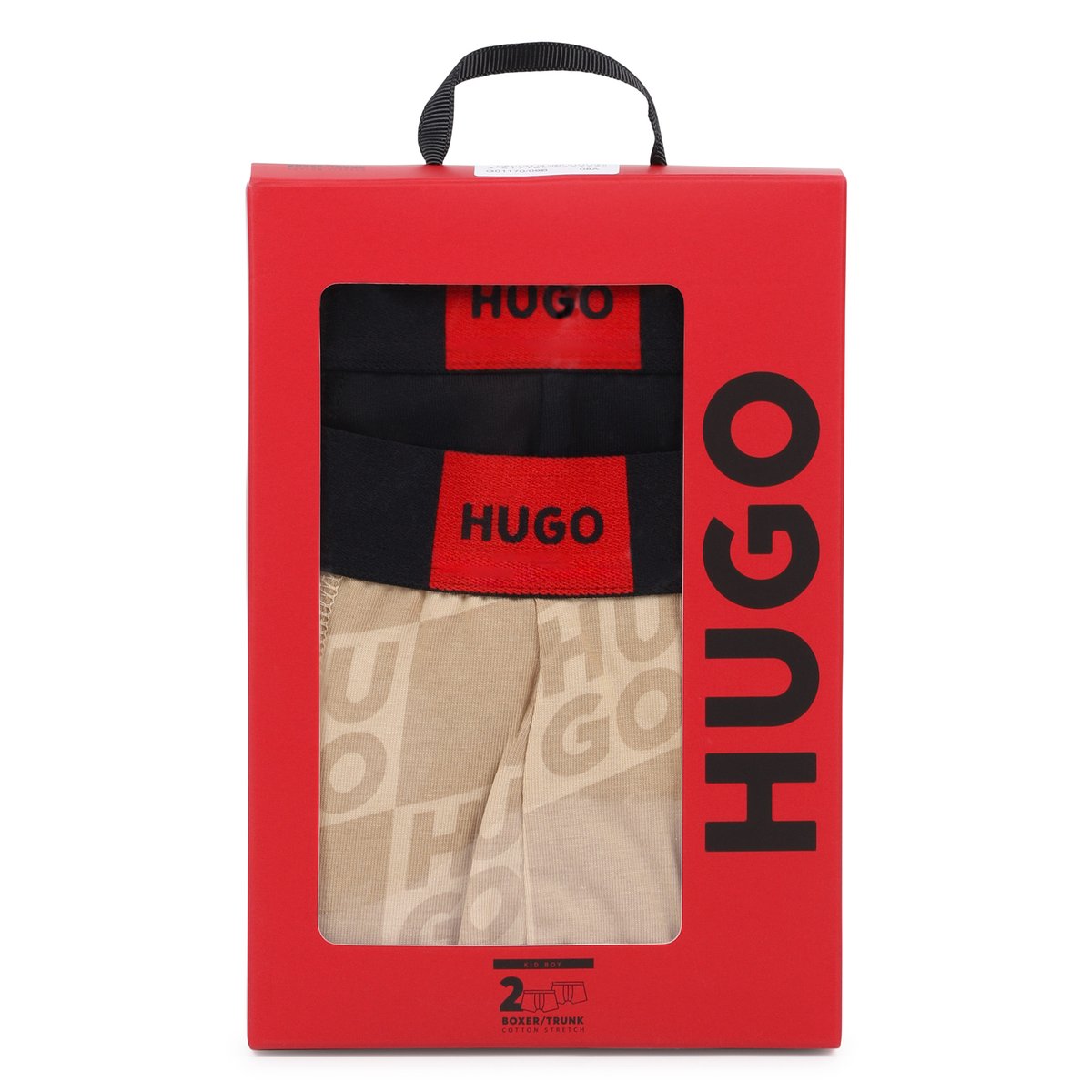 Lot de 2 boxers black, HUGO KIDSWEAR