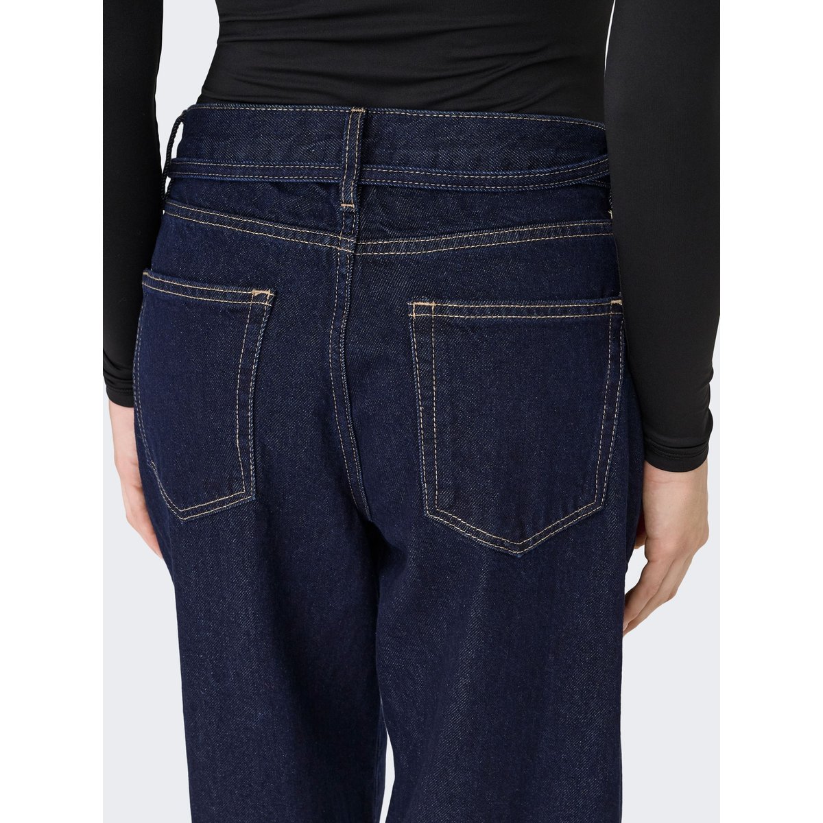 Jean Coupe Droite dark blue denim, ONLY