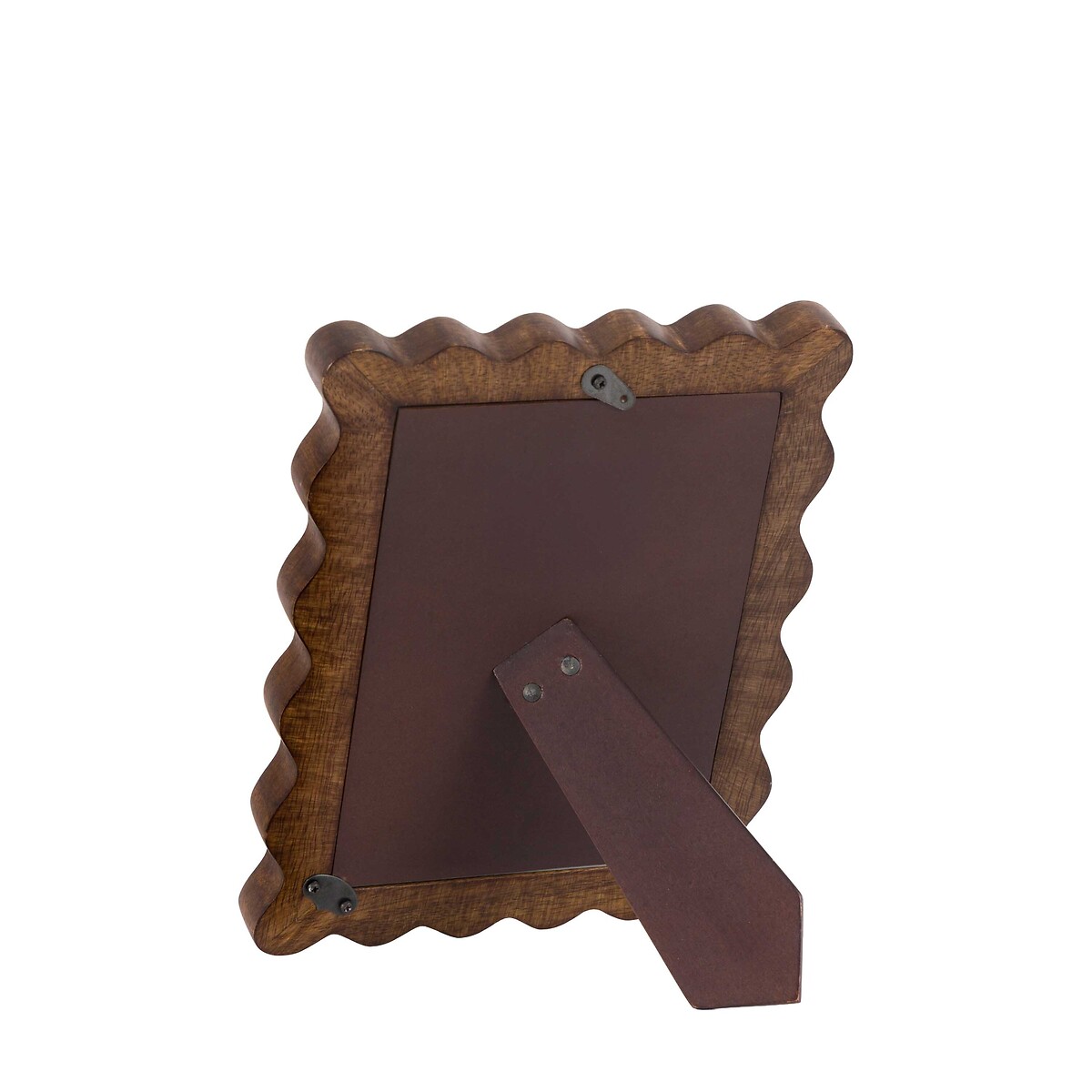5x7" Anfo Wooden Scallop Photoframe brown , ÉDITÉ