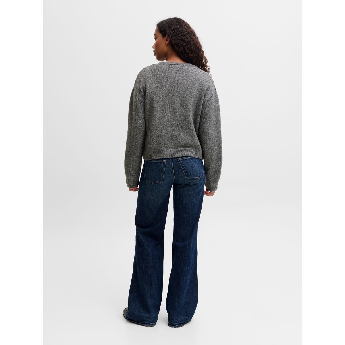 Pull En Maille dark grey melange, JJXX