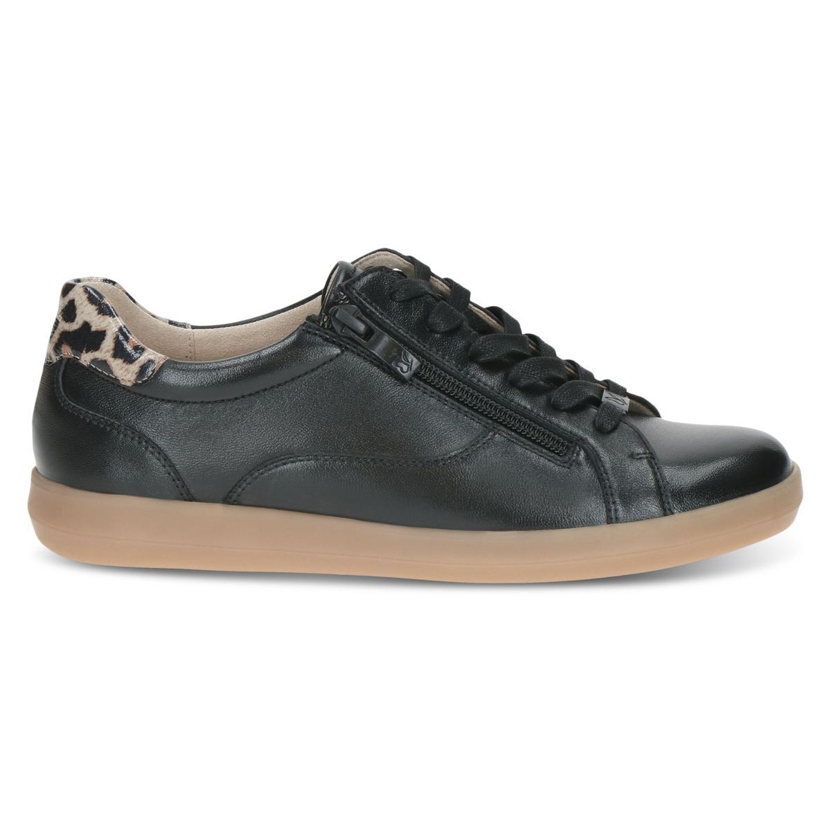 Basket en cuir noir nappa, CAPRICE