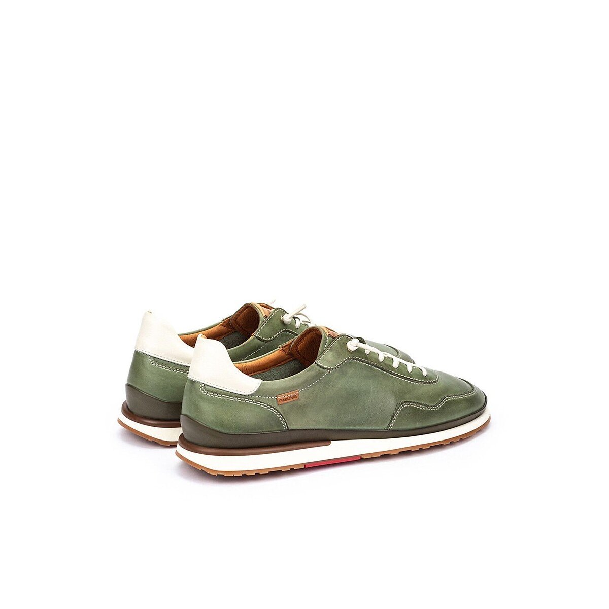 Sneakers aus Leder, DENIA grün, PIKOLINOS