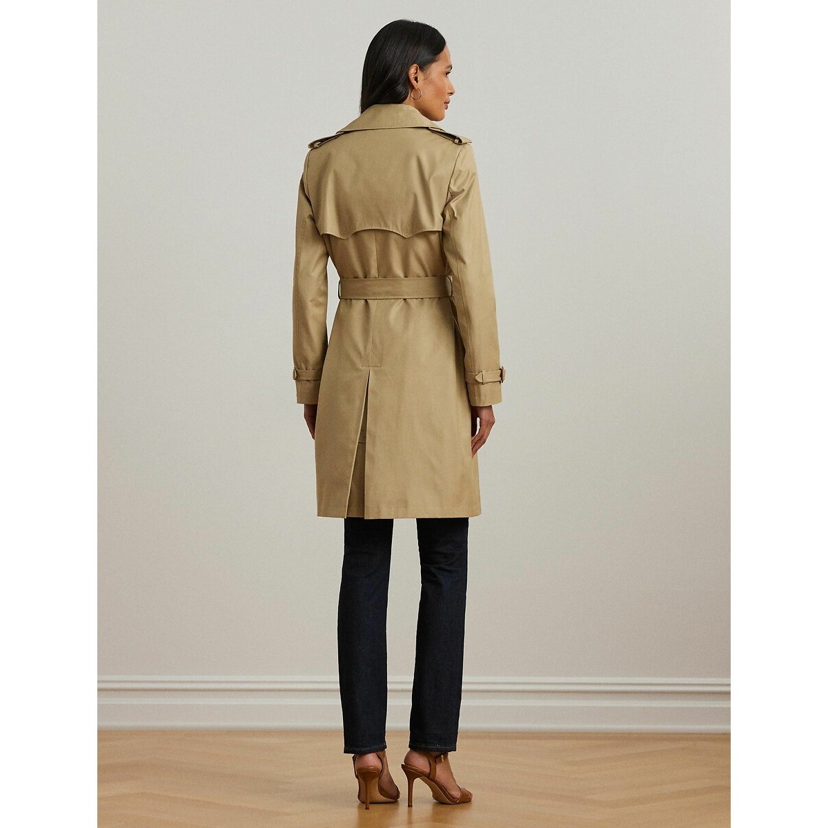 Belted Trench Coat beige, LAUREN RALPH LAUREN