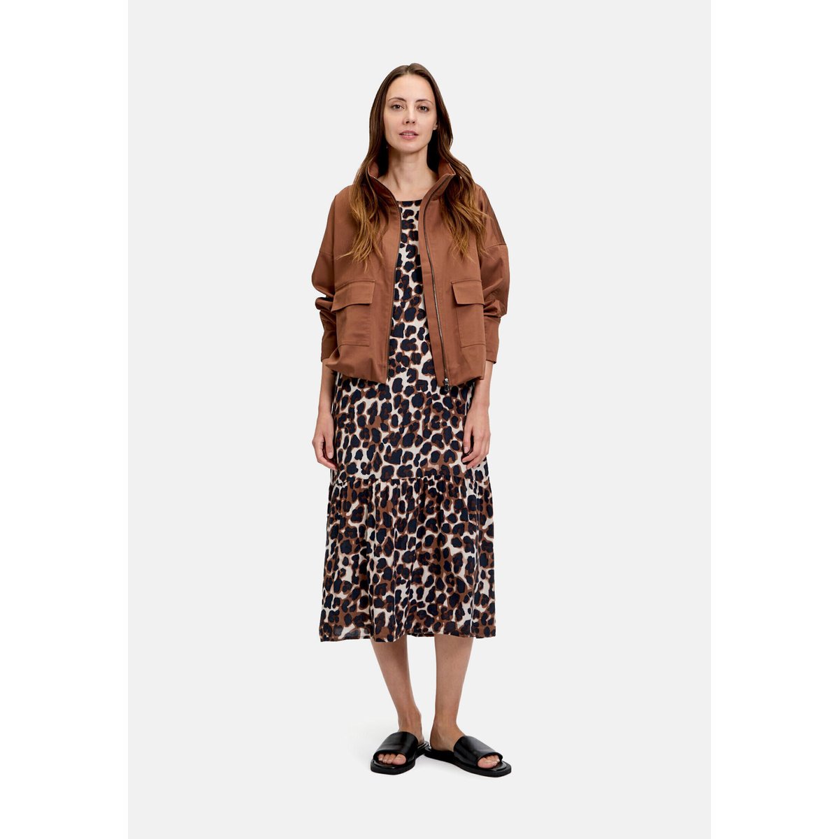 Veste casual à poches classic nougat, BETTY & CO