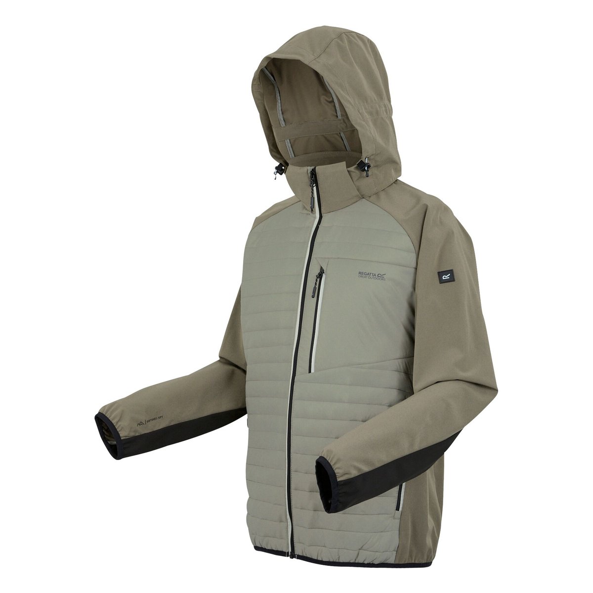 Veste PRO HYBRID sable doré / marron / noir, REGATTA