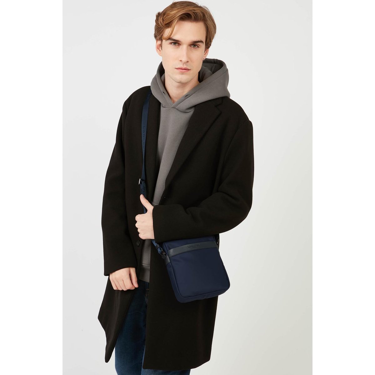 Sac trotteur BASIC SPORT MEN'S bleu foncé, LANCASTER