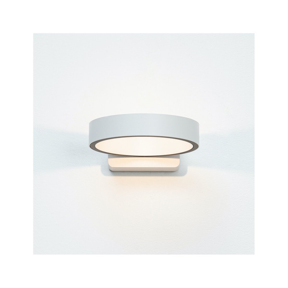 Applique LED circulaire murale - EYE blanc, KOSILUM
