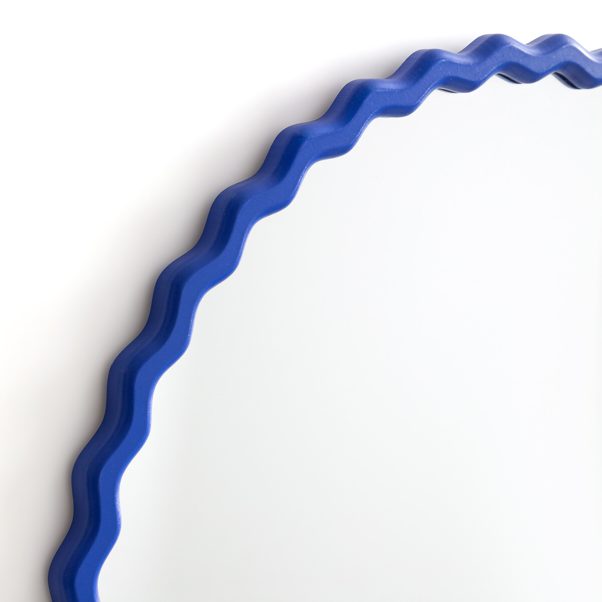 Miroir ondulé Ø60 cm, Nadima bleu vif, LA REDOUTE INTERIEURS