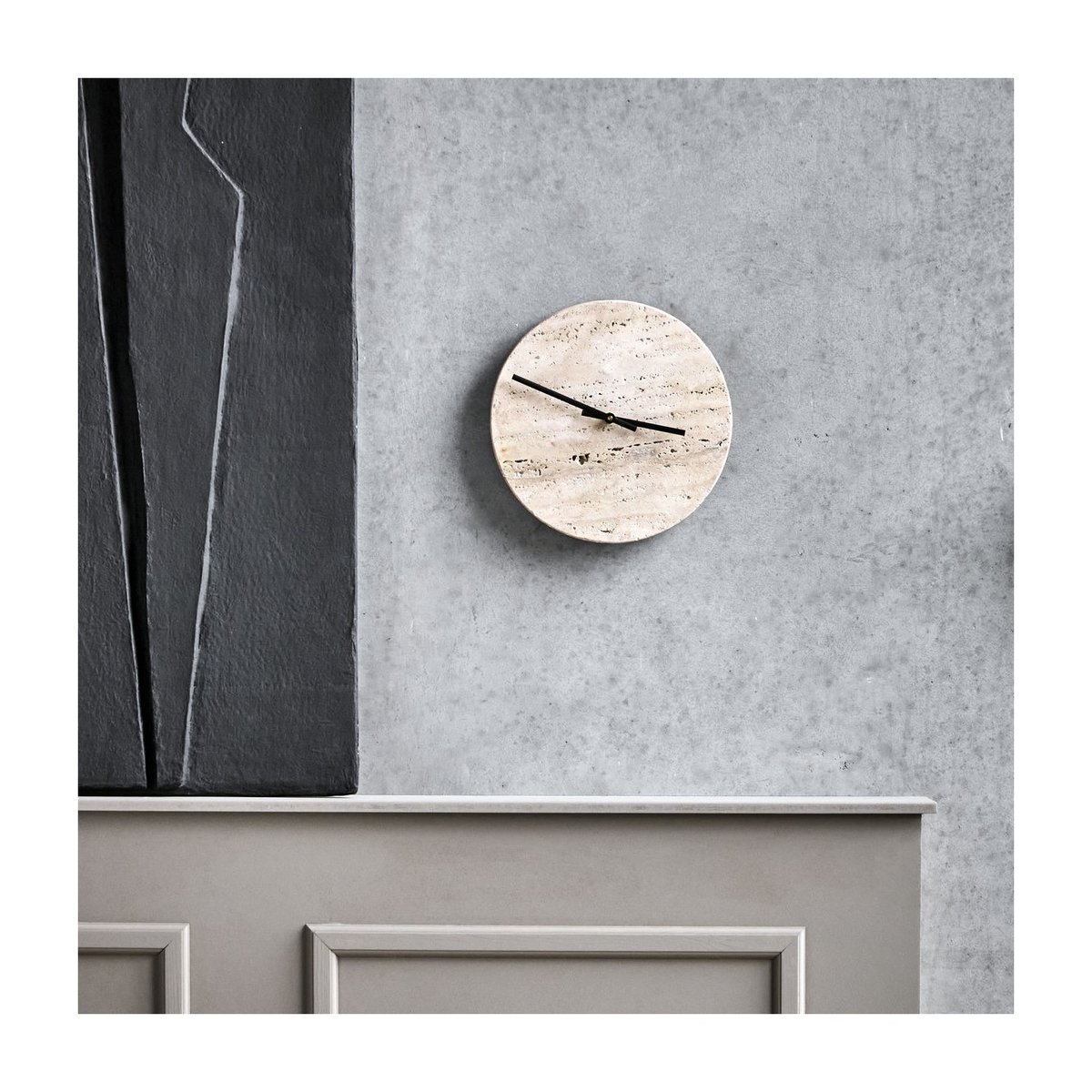 Horloge Loko beige, HOUSE DOCTOR